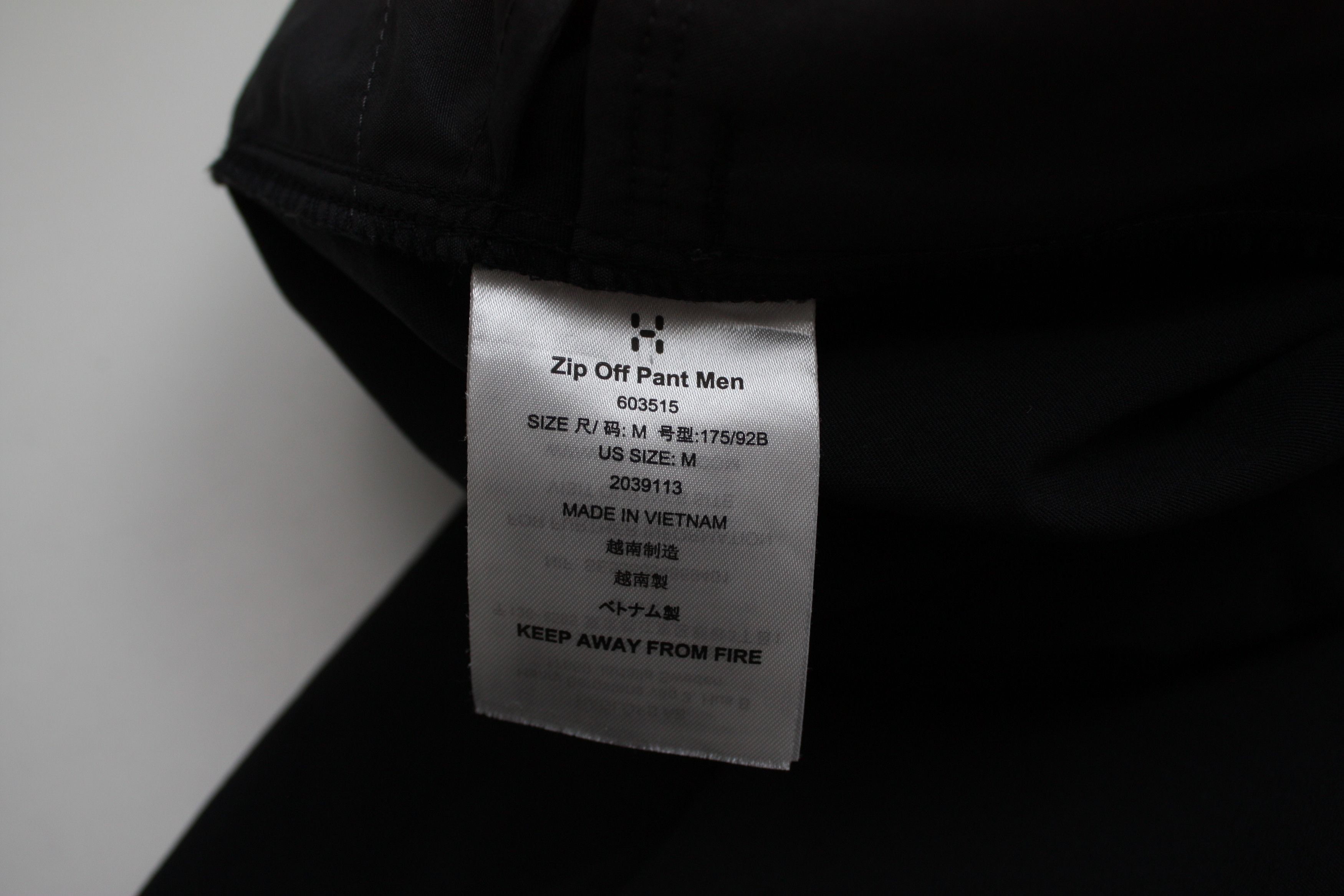 Haglofs Haglofs Black Transformer Pants / Shorts Men's Medium Size US 32 / EU 48 - 8 Thumbnail