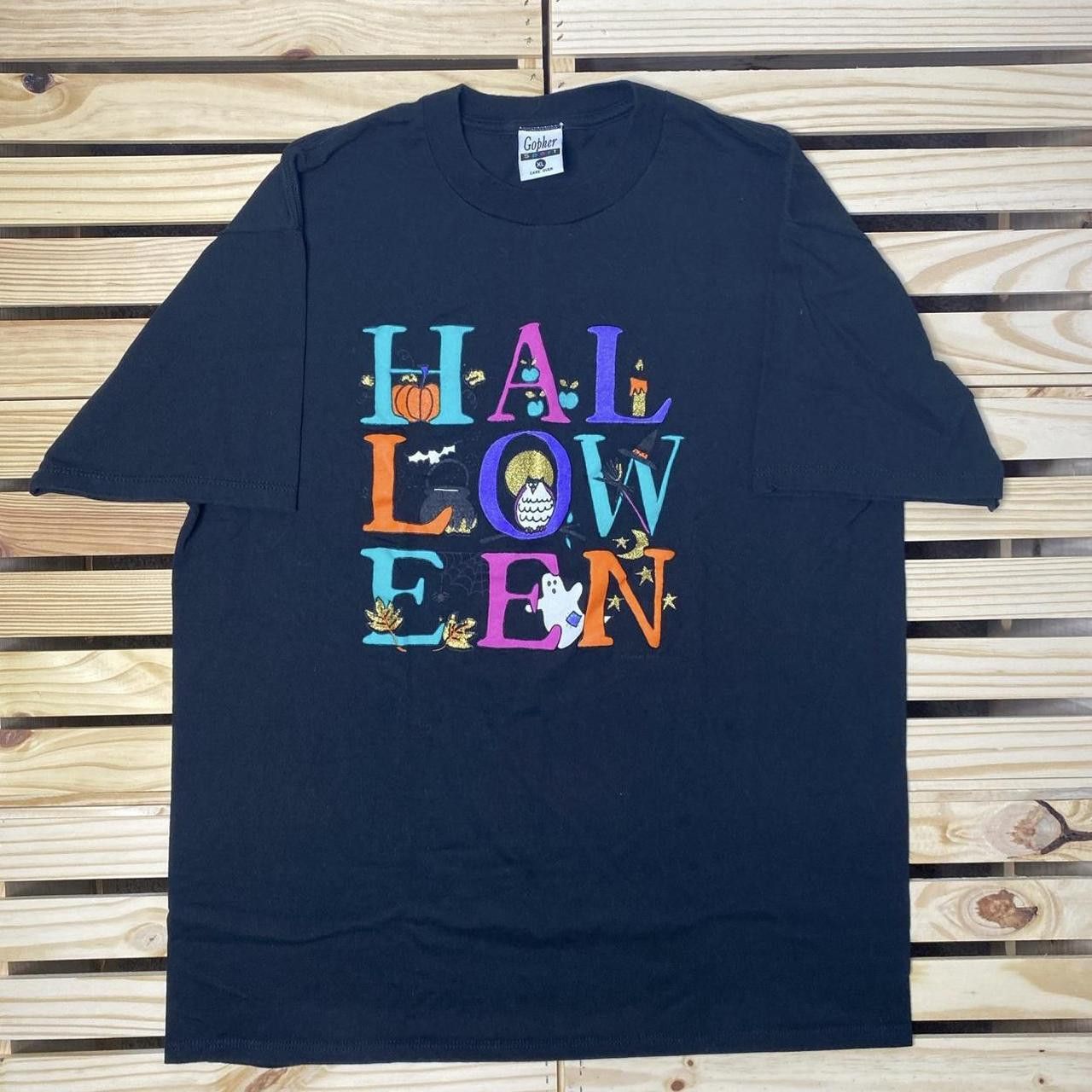 Other Vintage Halloween Black Tee Size XL Size US XL / EU 56 / 4 - 1 Thumbnail