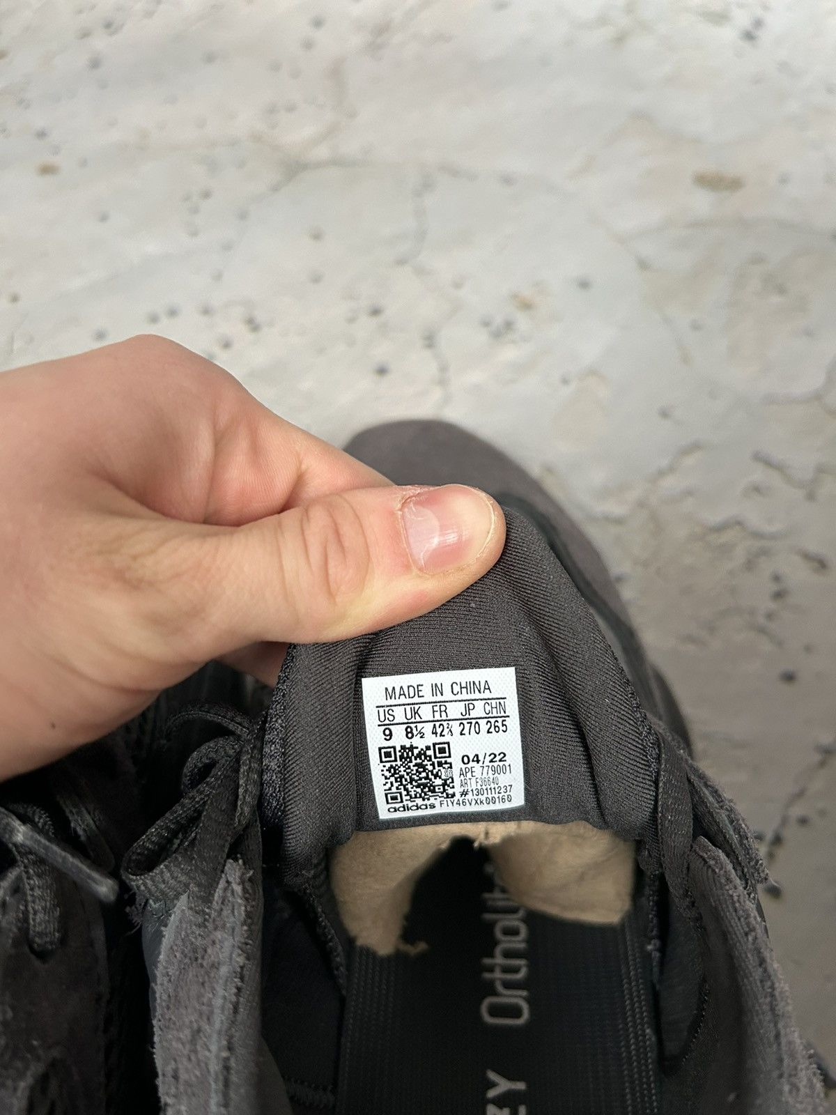 Adidas × Kanye West Yeezy 500 Utility Black Adidas Kanye West Hype Streetwear Size US 9 / EU 42 - 8 Thumbnail