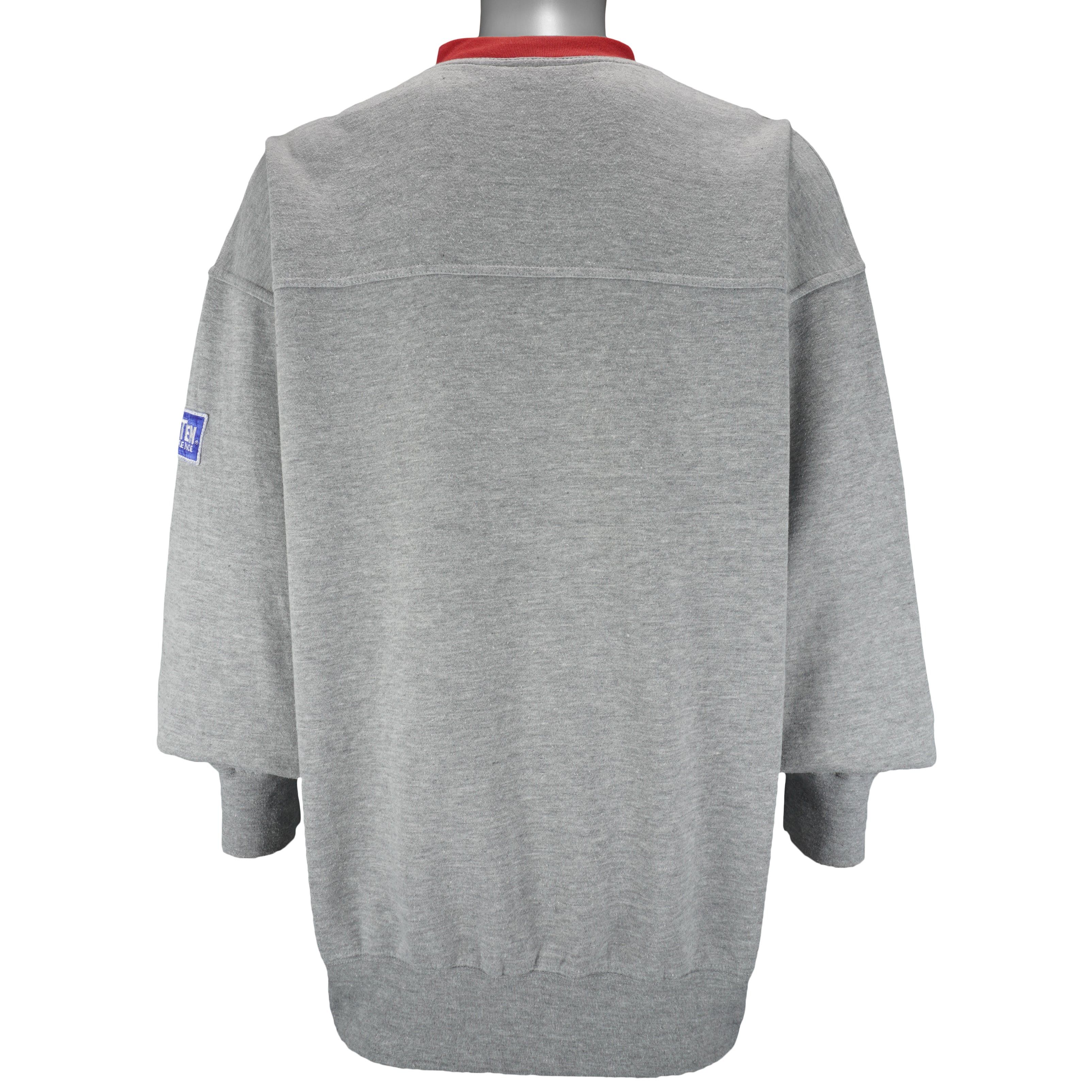 Lee NCAA - Wisconsin Badgers Embroidered Sweatshirt 1990s Size US XXL / EU 58 / 5 - 2 Thumbnail