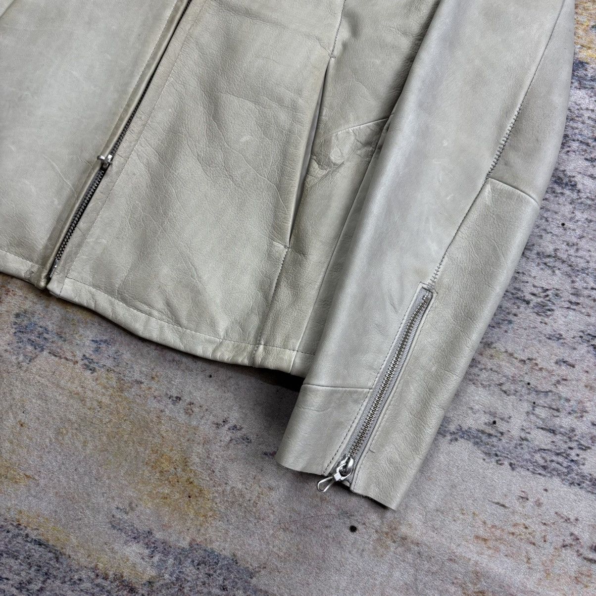 Tornado Mart Tornado mart scar stitch leather jacket guidi ccp style Size US S / EU 44-46 / 1 - 5 Thumbnail