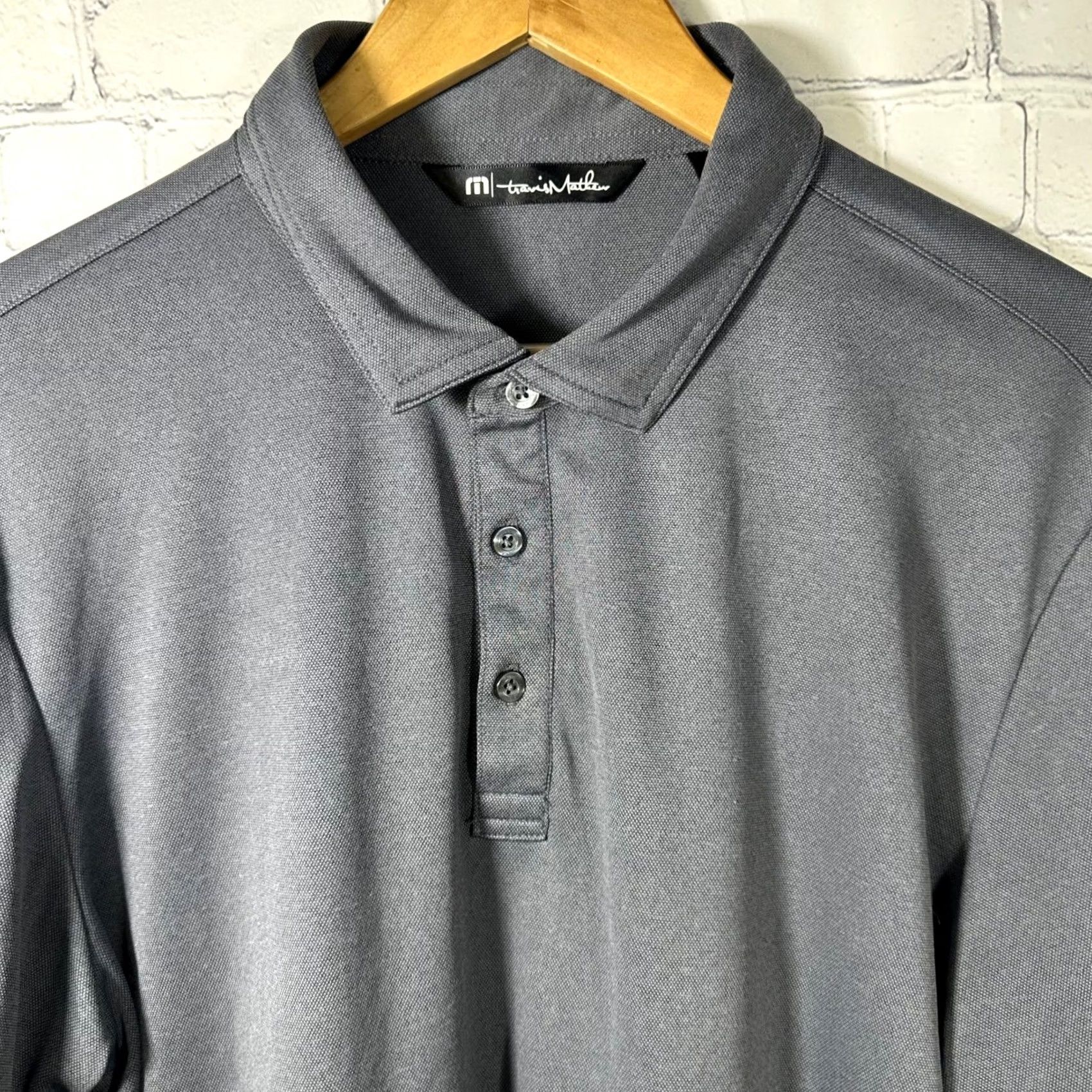 TravisMathew TravisMathew Polo Shirt Gray Browne Family Vineyards Logo TM1MU410 Large Mens L Nike? Size US L / EU 52-54 / 3 - 2 Thumbnail
