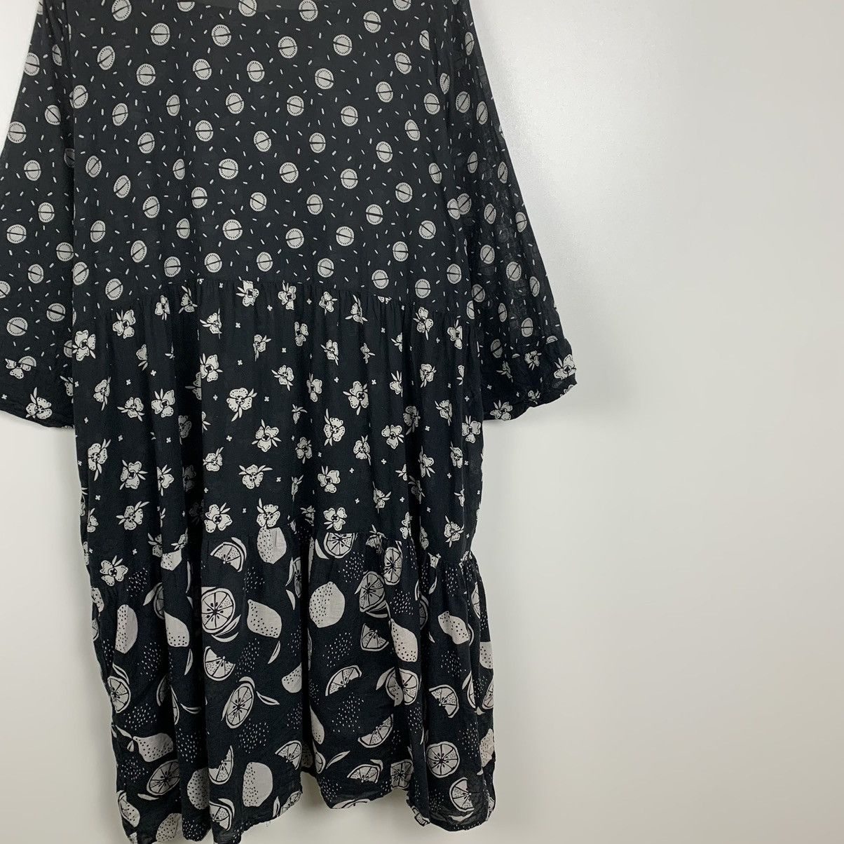Gudrun Sjoden Women’s Gudrun Sjoden Floral Dress Button Up Short Sleeve XL Size XL / US 12-14 / IT 48-50 - 15 Thumbnail