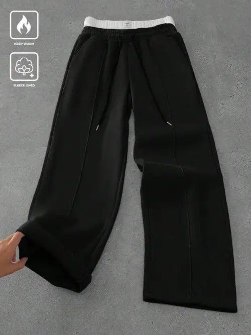 Other Double drawstring baggy drip drill sweatpants Size US 32 / EU 48 - 1 Thumbnail