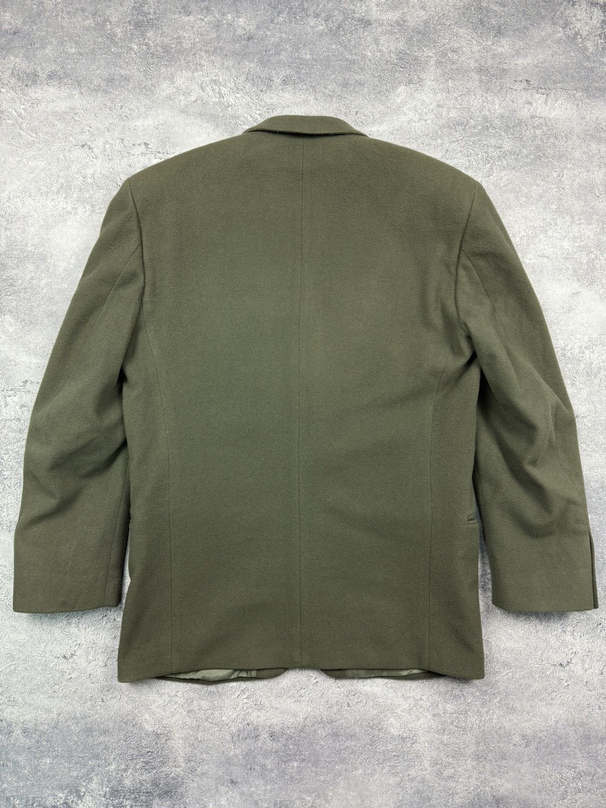 Yves Saint Laurent Vintage Yves Saint Laurent YSL Wool And Cashmere Blazer Size 48R - 18 Thumbnail