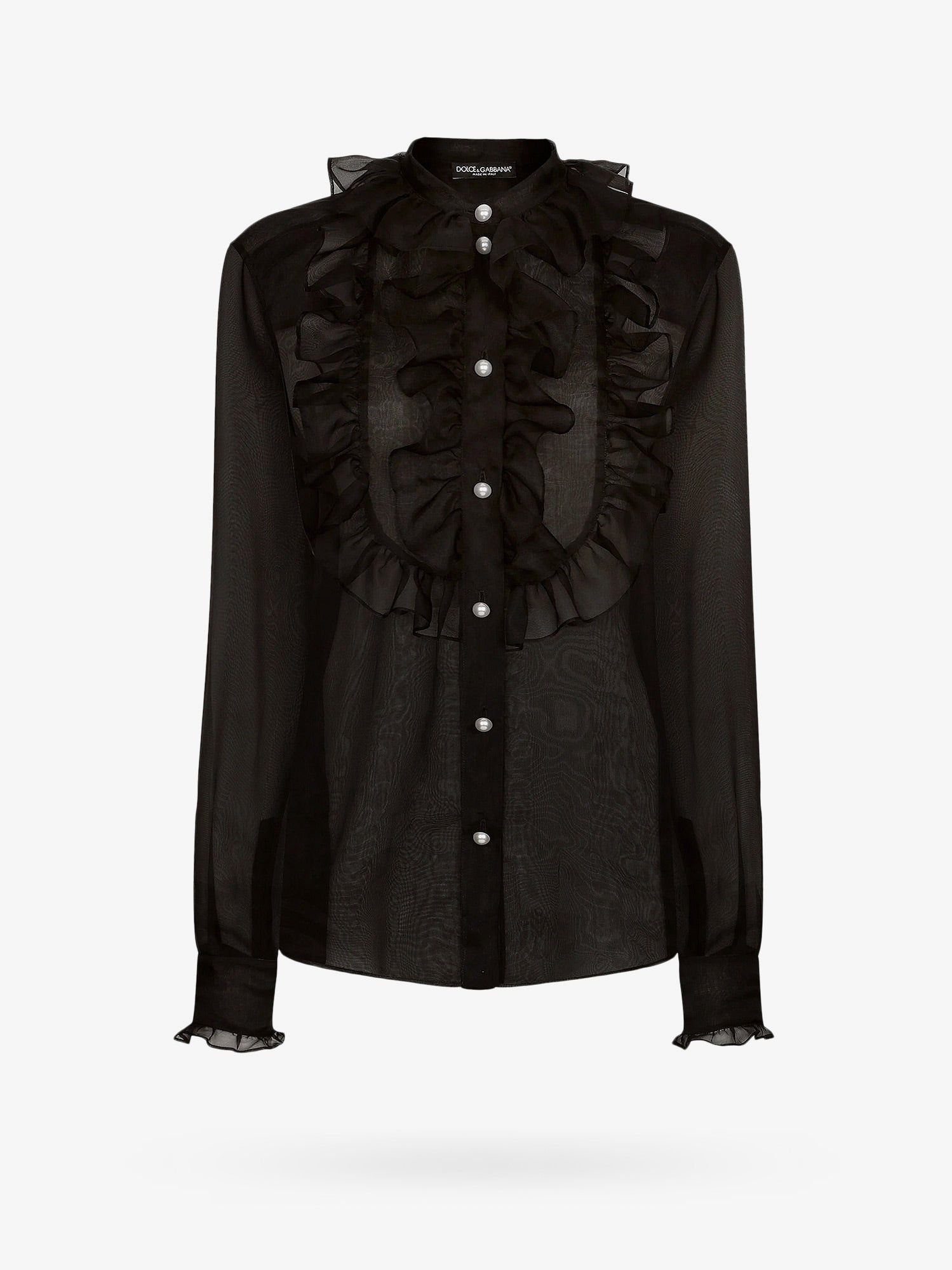 Dolce & Gabbana Organza Shirt Size M / US 6-8 / IT 42-44 - 1 Thumbnail