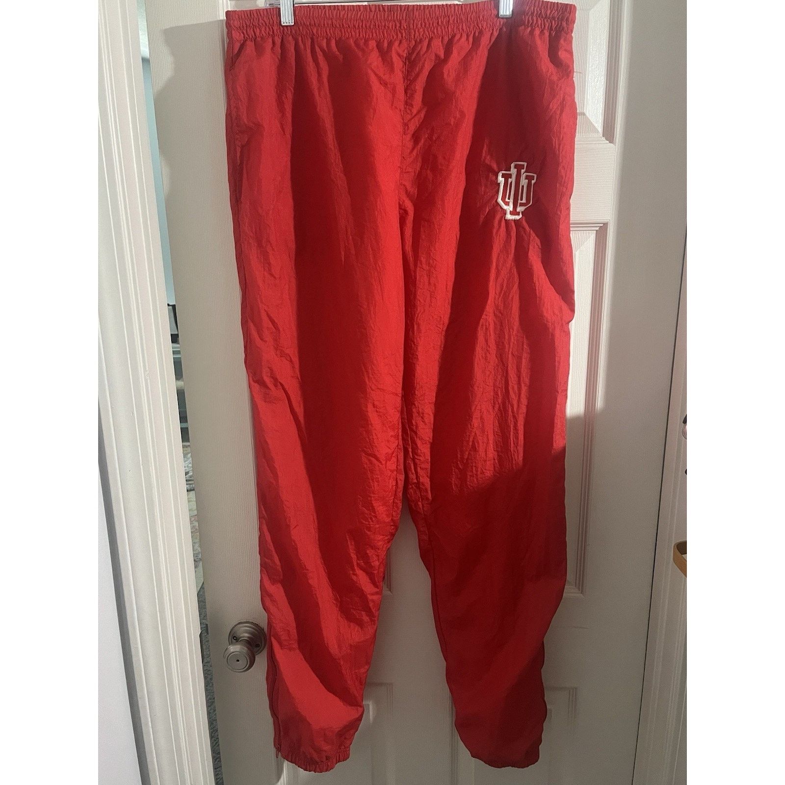 Other Vintage IU Indiana Hoosiers Windbreaker Pants NCAA Sz XL Red Size US 35 - 1 Thumbnail