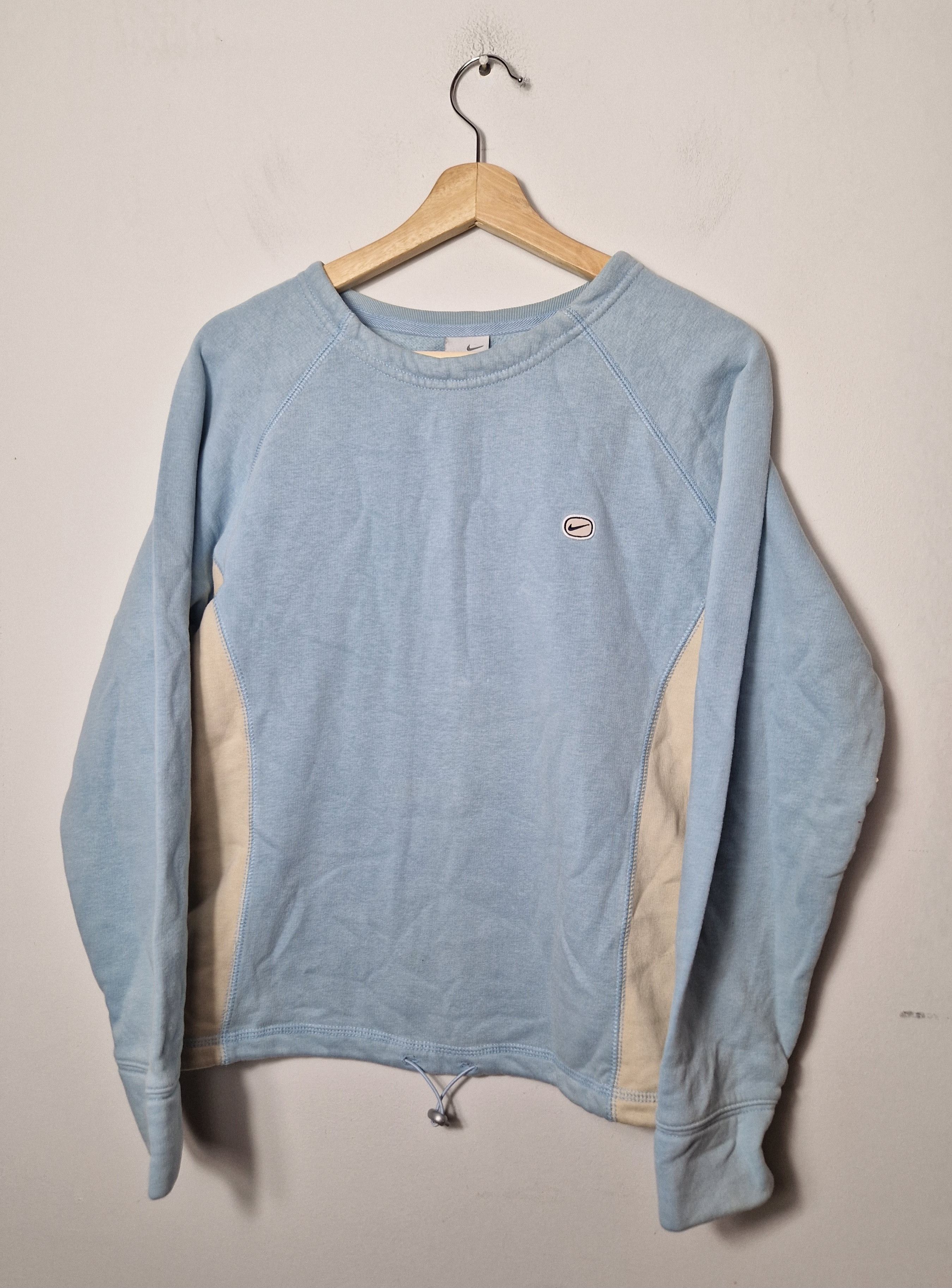 Nike Nike baby blue y2k sweatshirt Size M / US 6-8 / IT 42-44 - 1 Thumbnail