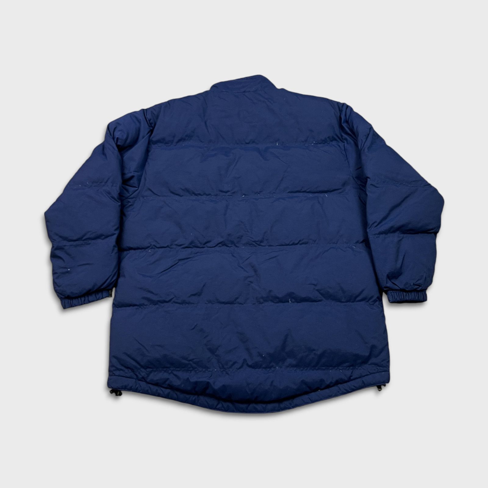 Nike × Vintage Nike Sportswear Jacket Large Swoosh Full Zip Puffer 90s Coat Size US L / EU 52-54 / 3 - 4 Thumbnail