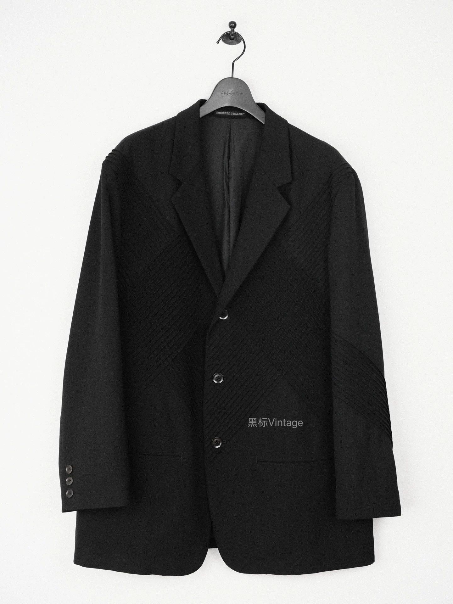 Yohji Yamamoto Yohji Yamamoto 00AW Archive Twill Men's Blazer Size US L / EU 52-54 / 3 - 3 Thumbnail