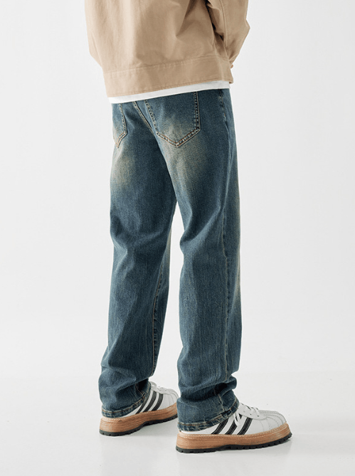 Japanese Brand × Jean American retro cleanfit trendy stretch straight jeans Size US 32 / EU 48 - 4 Thumbnail