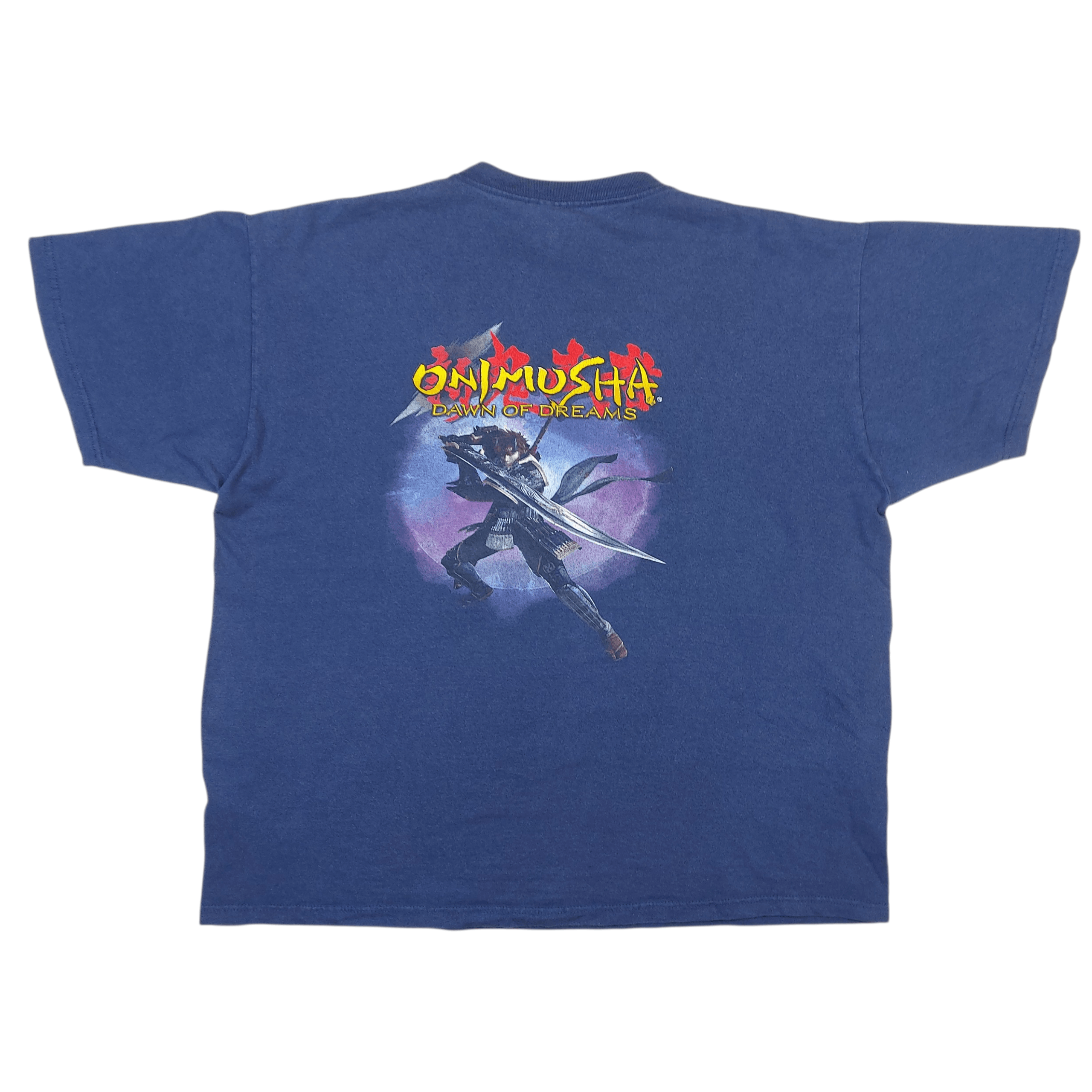 Playstation Vintage 2006 Onimusha Dawn of Dreams Capcom PlayStation2 TEE Size US XL / EU 56 / 4 - 3 Thumbnail