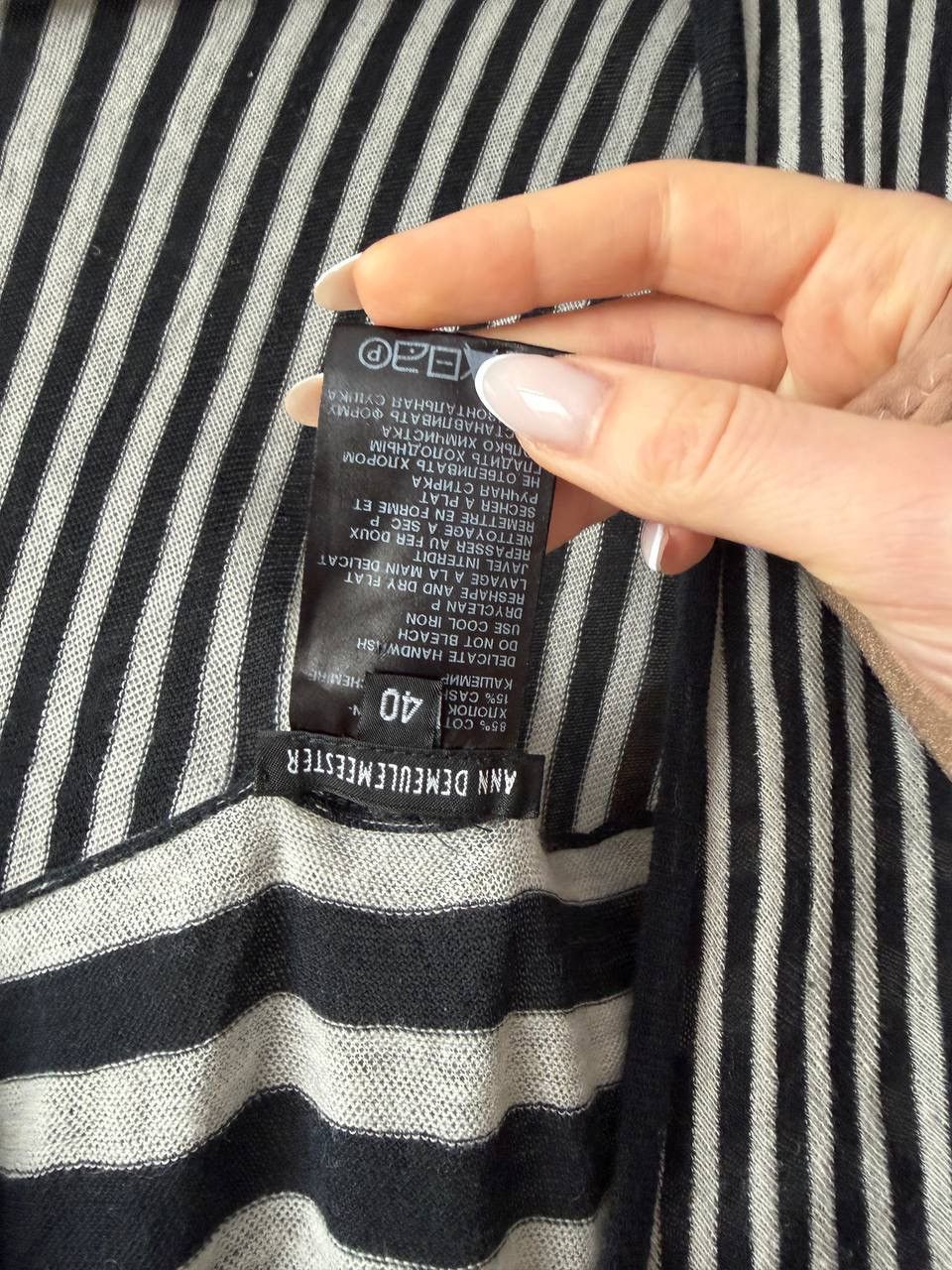 Ann Demeulemeester Ann Demeulemeester Linen Cardigan Size M / US 6-8 / IT 42-44 - 6 Thumbnail