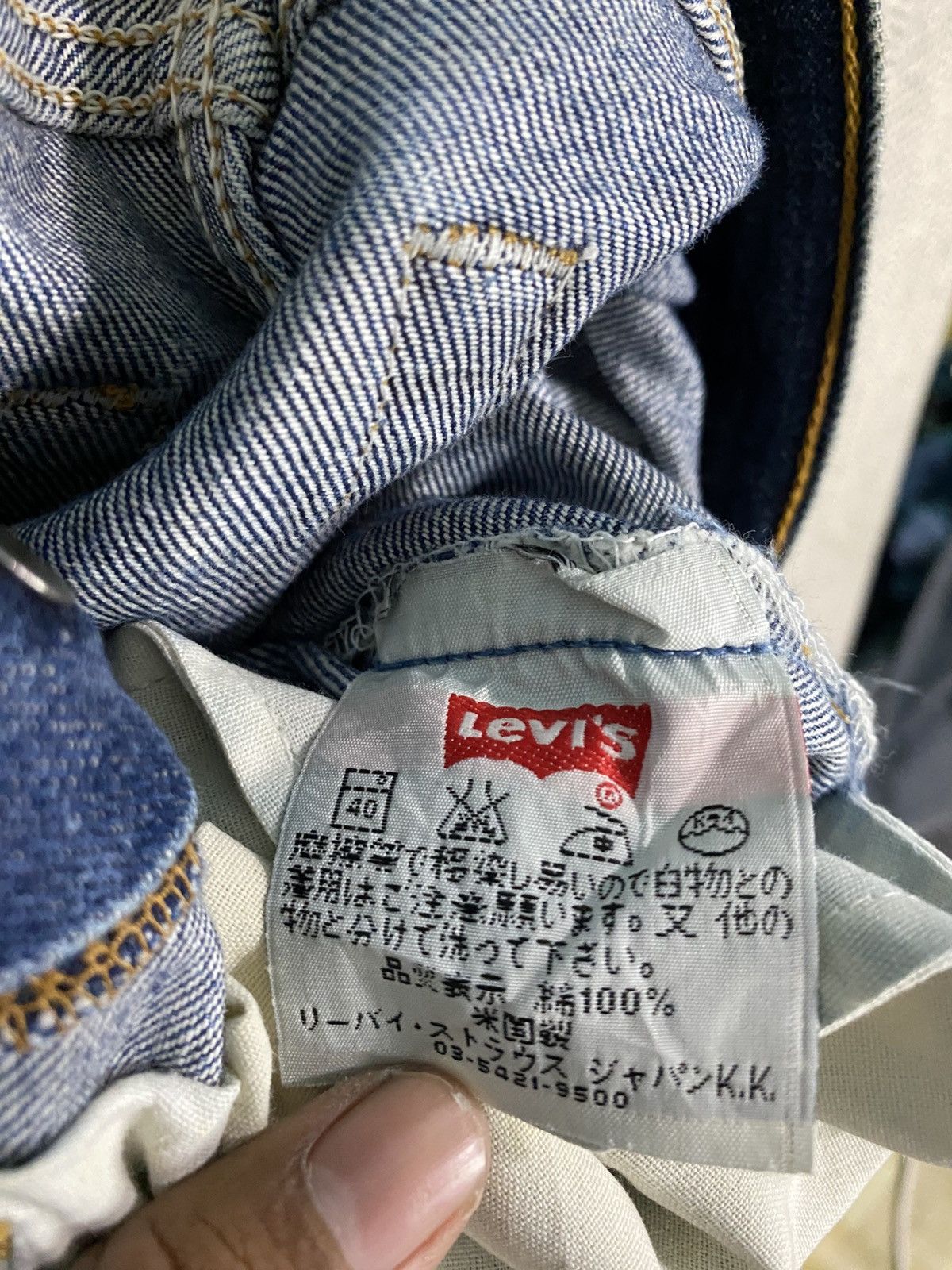 Levi's Vintage levis 501xx 90s denim distressed Size US 30 / EU 46 - 10 Thumbnail