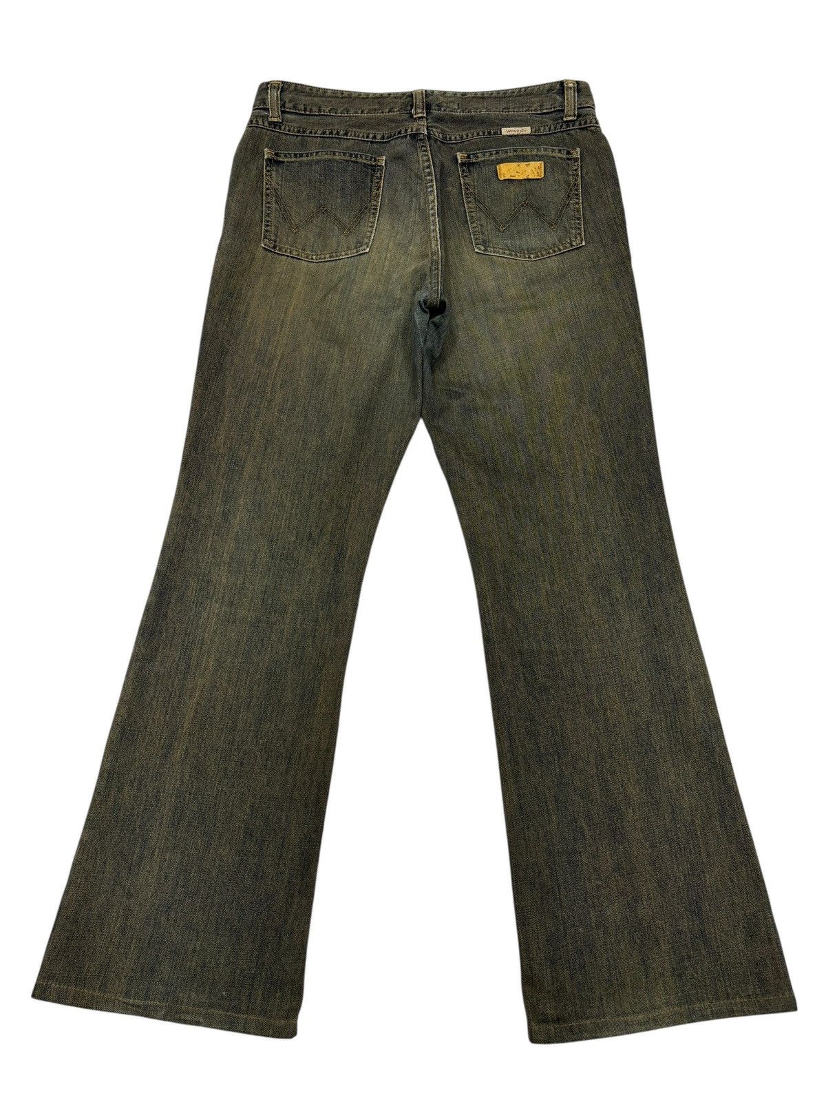 Kapital Flare Jeans Earthy Mud Wash Wrangler Rusty Denim Jeans Size US 32 / EU 48 - 2 Thumbnail