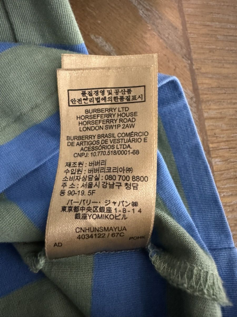 Burberry Burberry Men’s striped t-shirt Size US M / EU 48-50 / 2 - 12 Thumbnail
