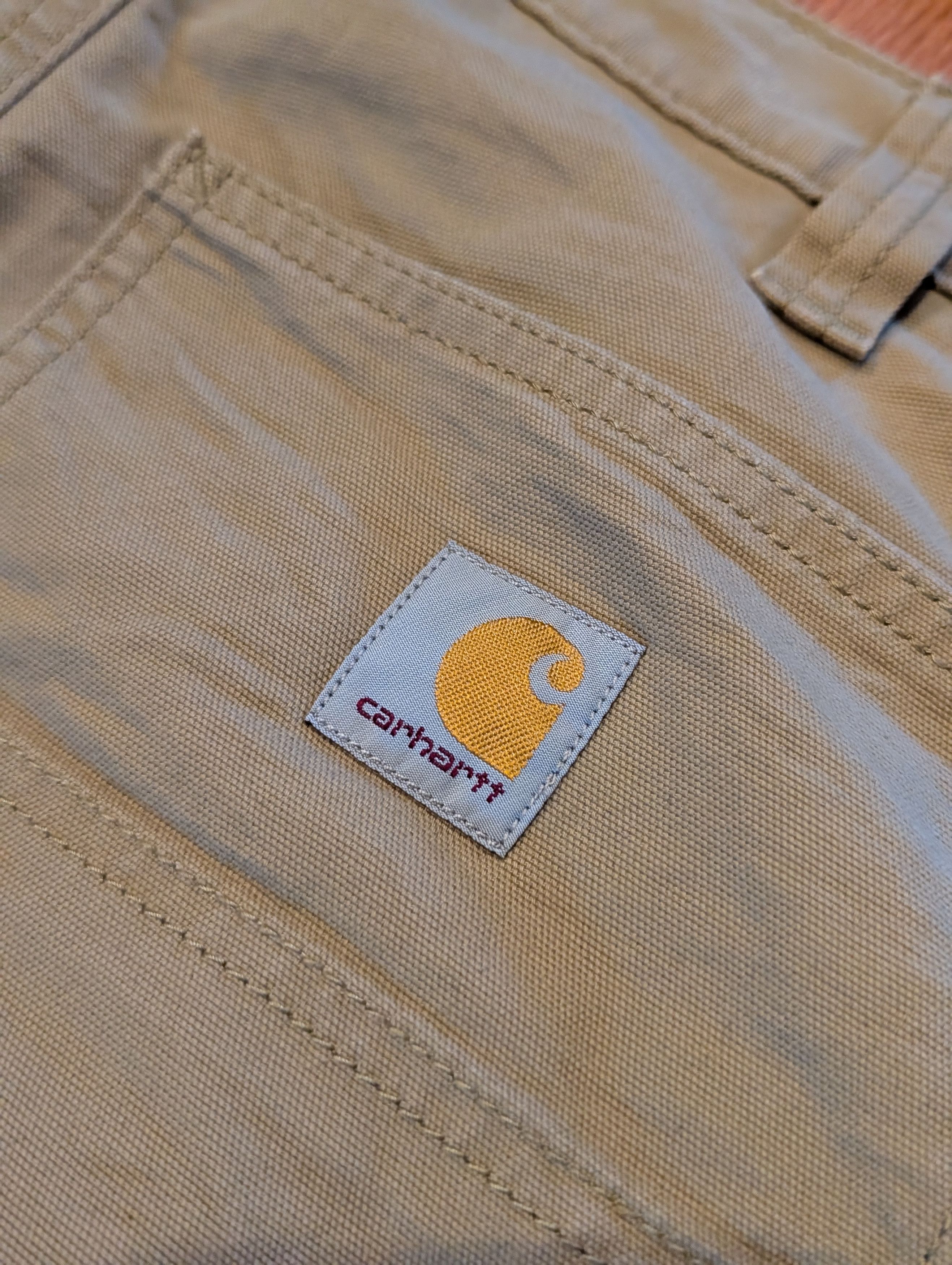 Carhartt Carhartt Relaxed Fit 32x30 Work Wear Tan Pants Size US 32 / EU 48 - 2 Thumbnail
