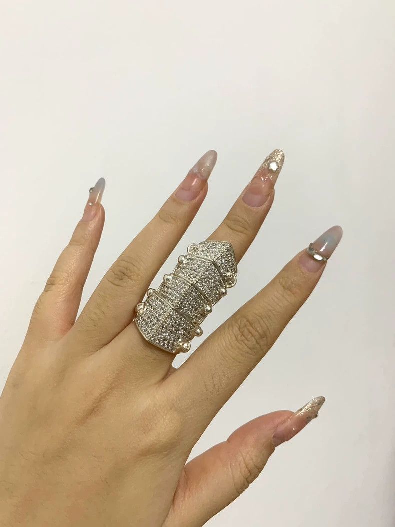 Vivienne Westwood Vivienne Westwood Vintage Saturn early full diamond armor Size ONE SIZE - 3 Thumbnail