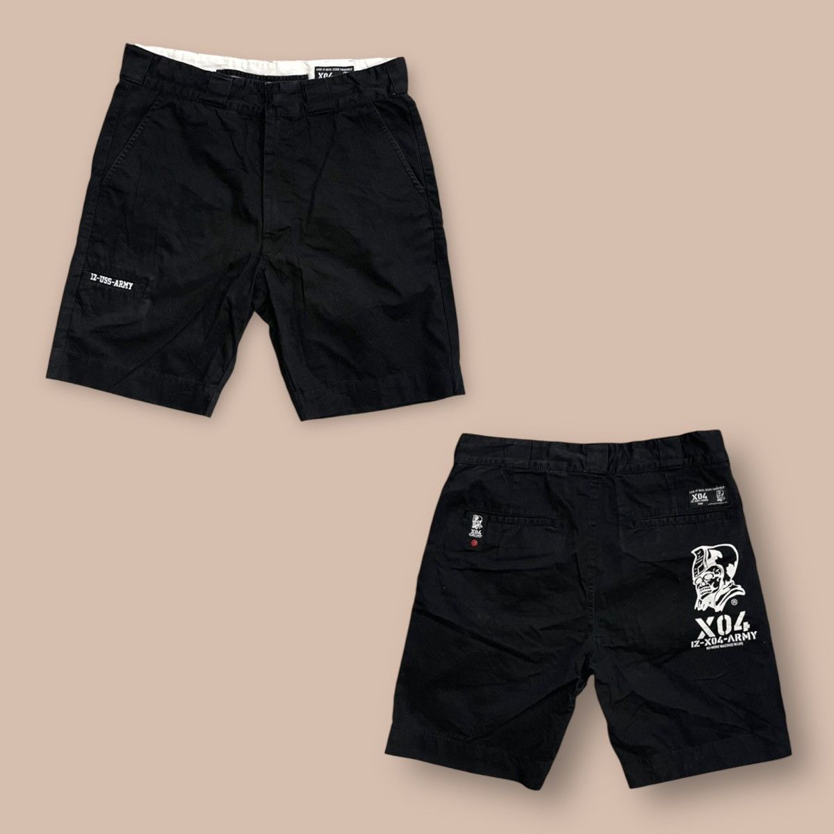 Bape Izzue X Bape X04 IZ-X04-ARMY Shorts Size US 32 / EU 48 - 1 Thumbnail