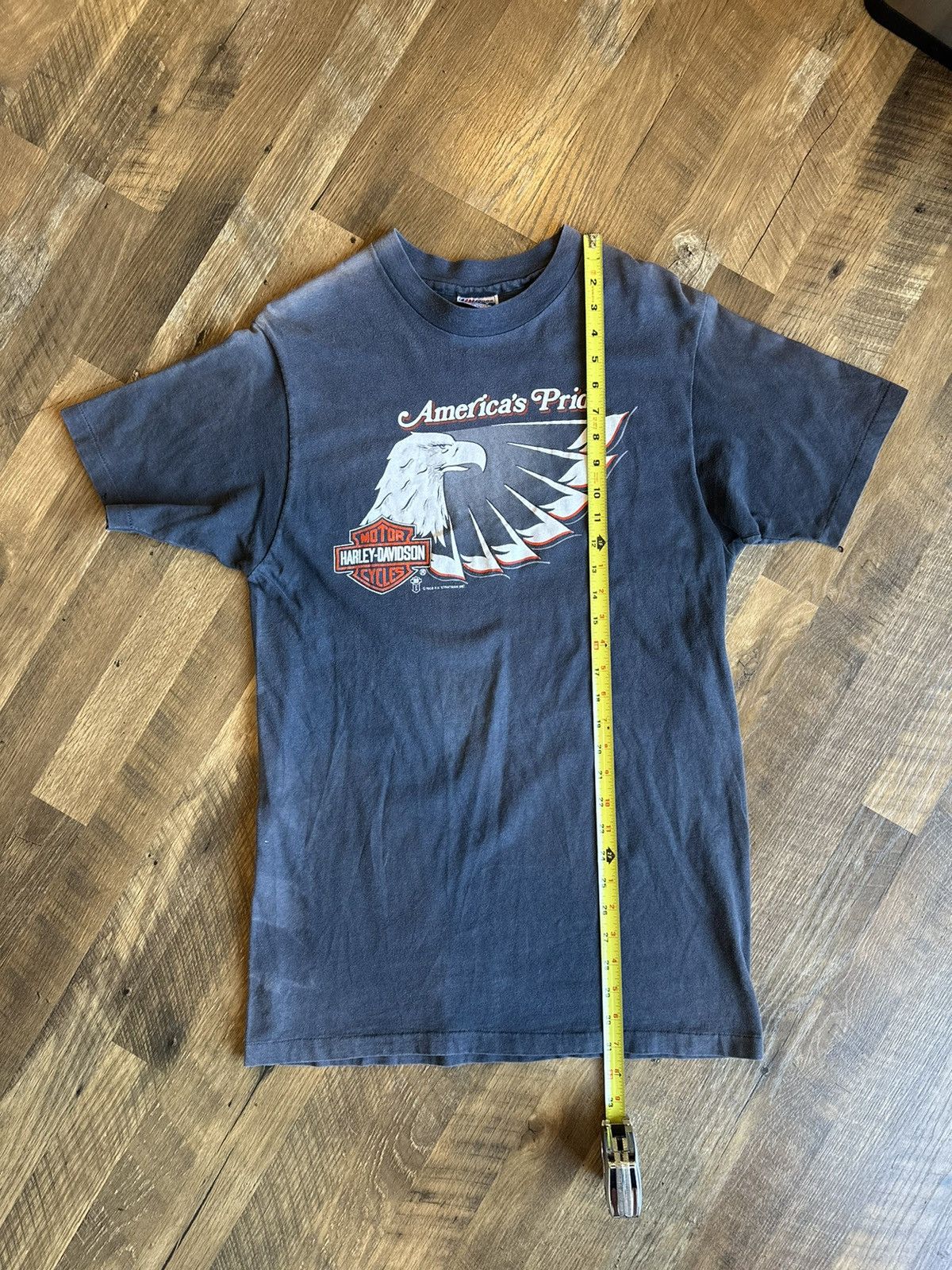 Harley Davidson × Vintage Harley Davidson 1980s Holland T-Shirt Size US XL / EU 56 / 4 - 9 Thumbnail