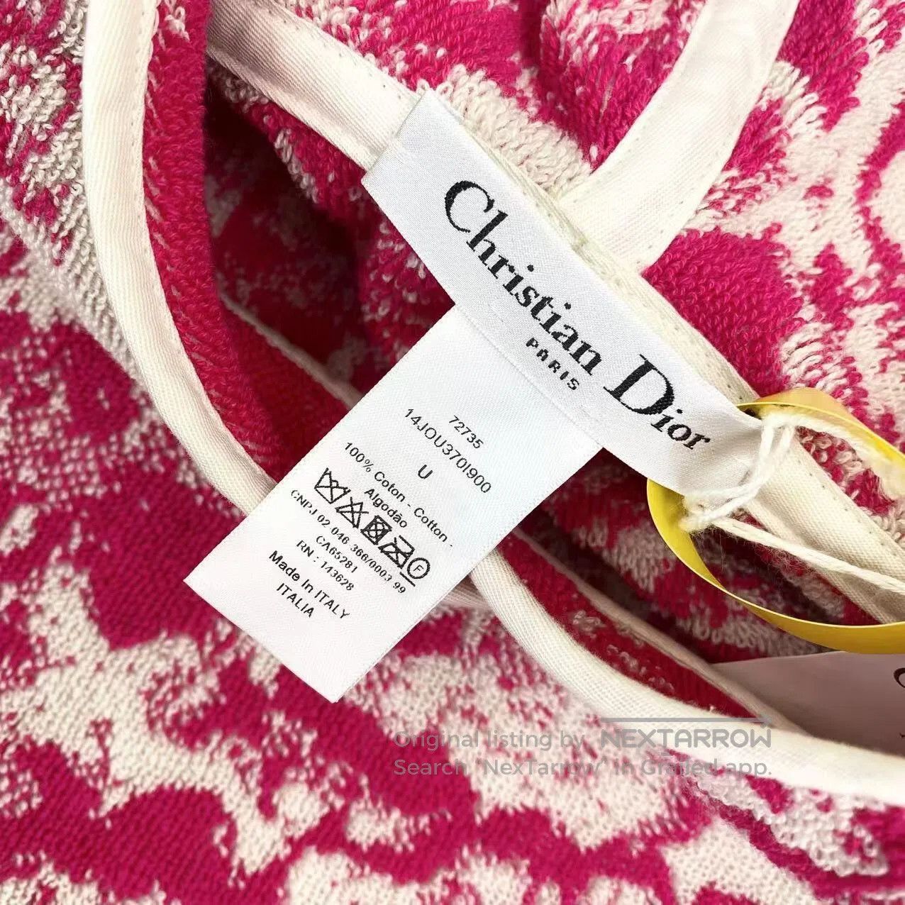 Dior Dior Pink zoo print cape| Size ONE SIZE - 4 Thumbnail