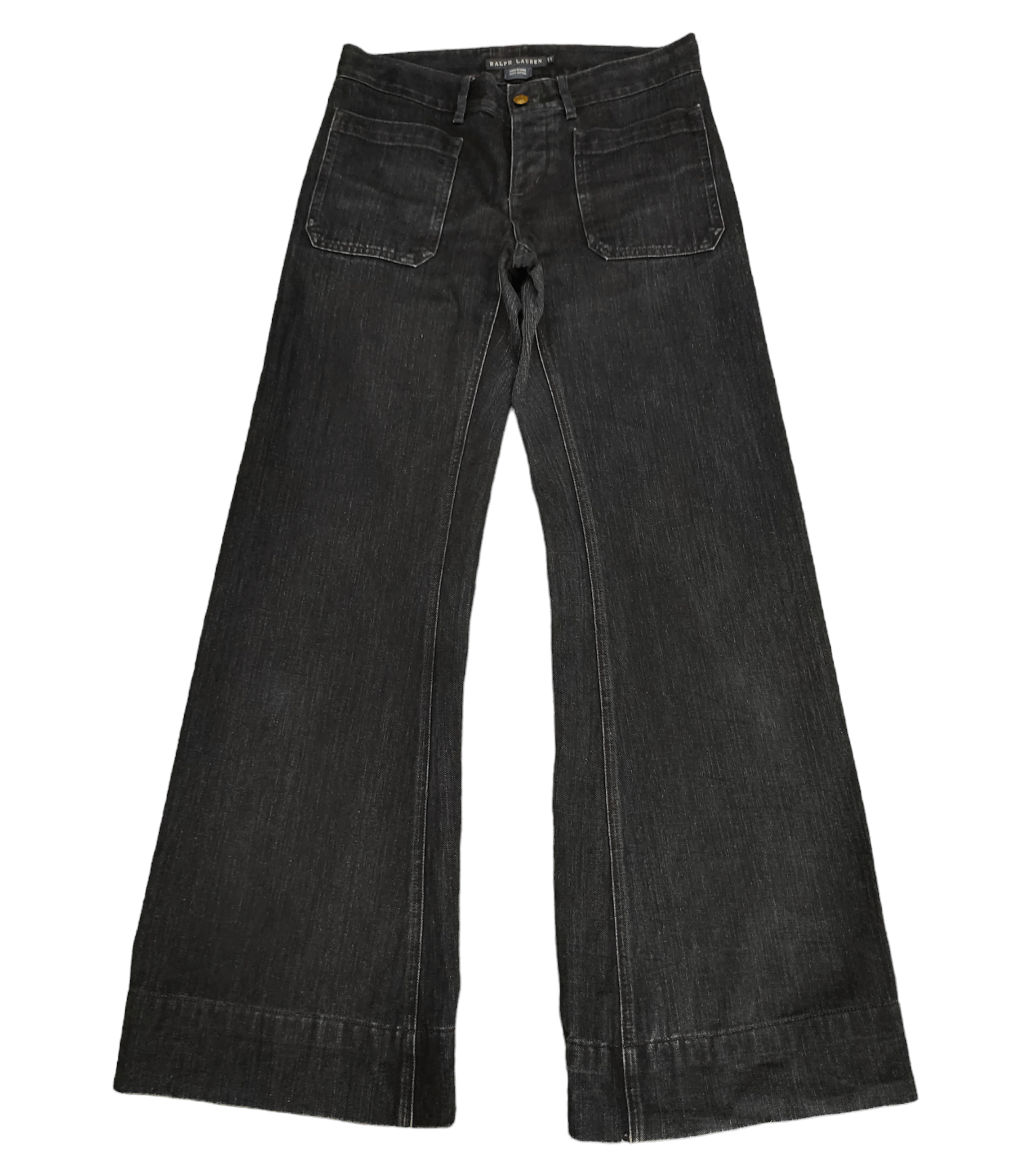 Pre-owned If Six Was Nine X Le Grande Bleu L G B Flare Baggy Jeans Ralph Laurent Volles Indigo Bootcut Usn 60s