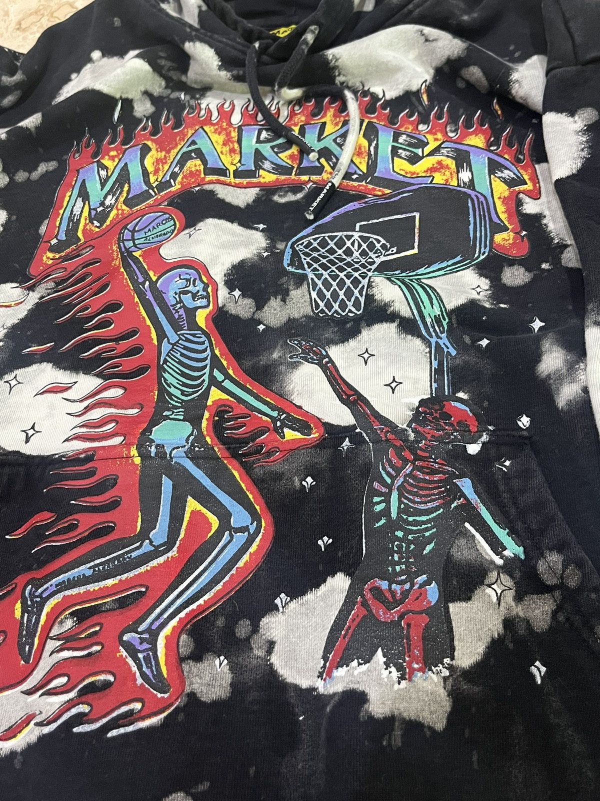 Market Market Skeleton Slam Dunk Bleach Hoodie Size US L / EU 52-54 / 3 - 2 Thumbnail