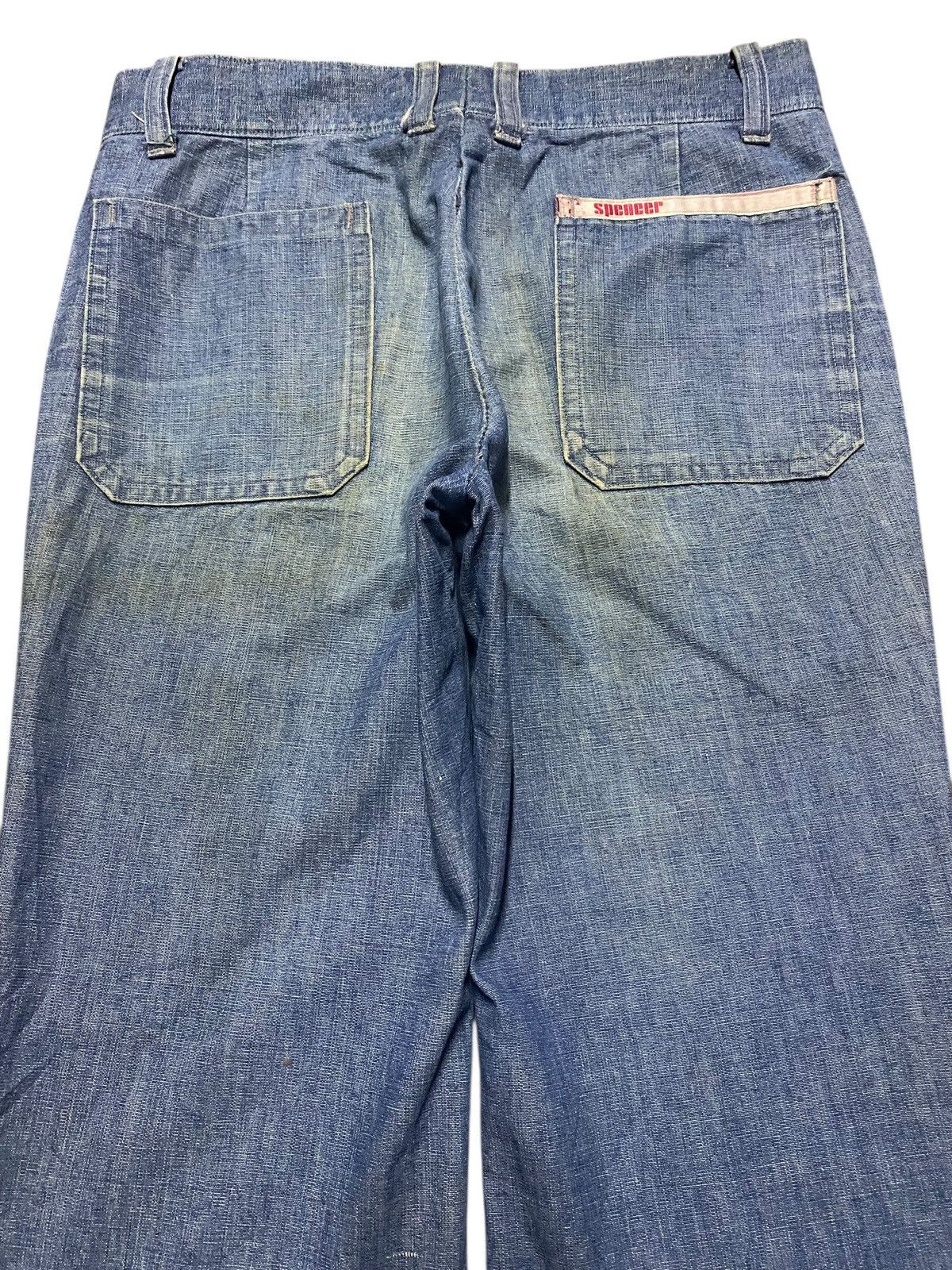 Oliver Spencer Vintage Japanese Brand Spencer bush Pants Baggy Jeans Size US 28 / EU 44 - 4 Thumbnail