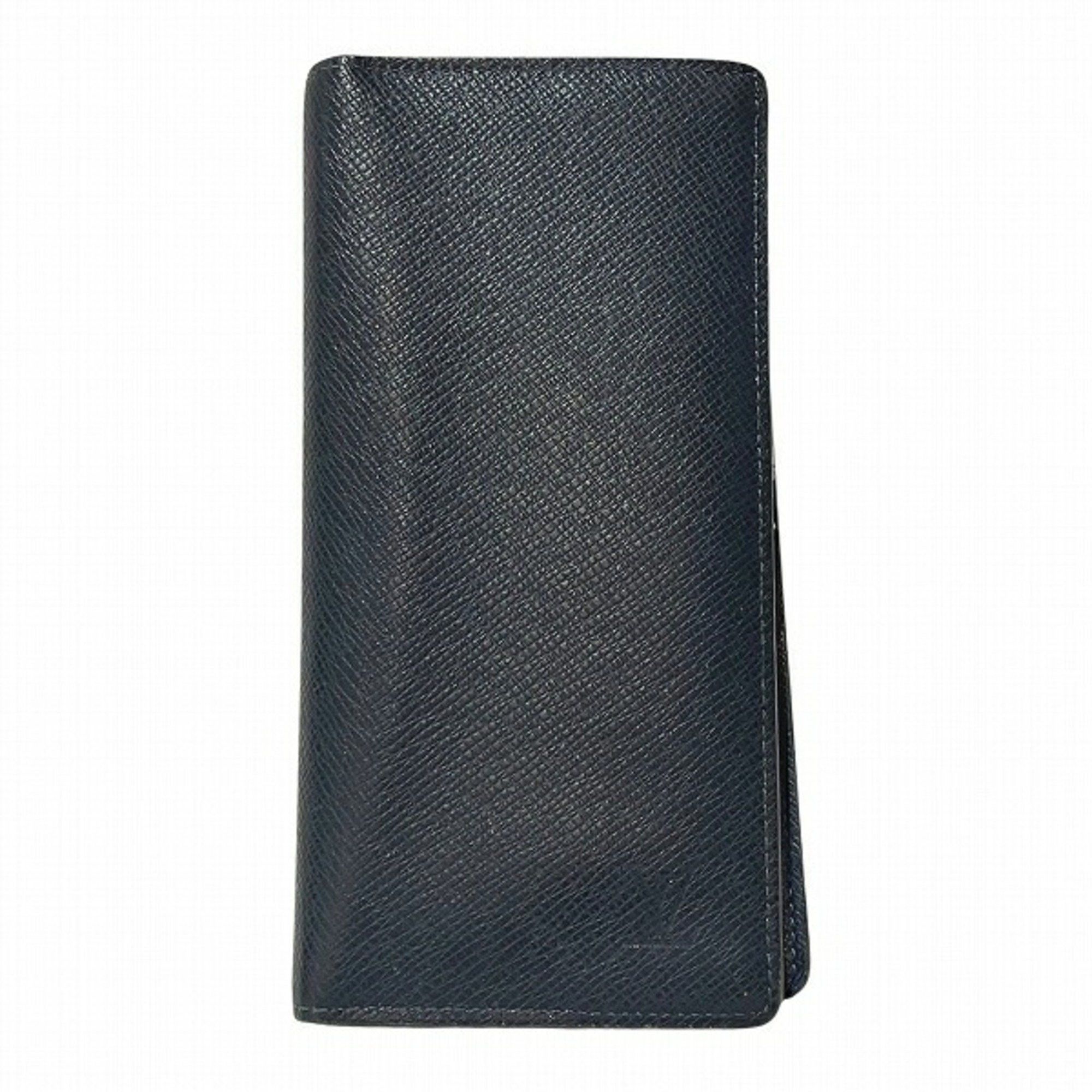 Louis Vuitton Louis Vuitton Taiga Portefeuille Brazza M30161 Hawaiian Print Bi-fold Wallet for Men Size ONE SIZE - 1 Thumbnail