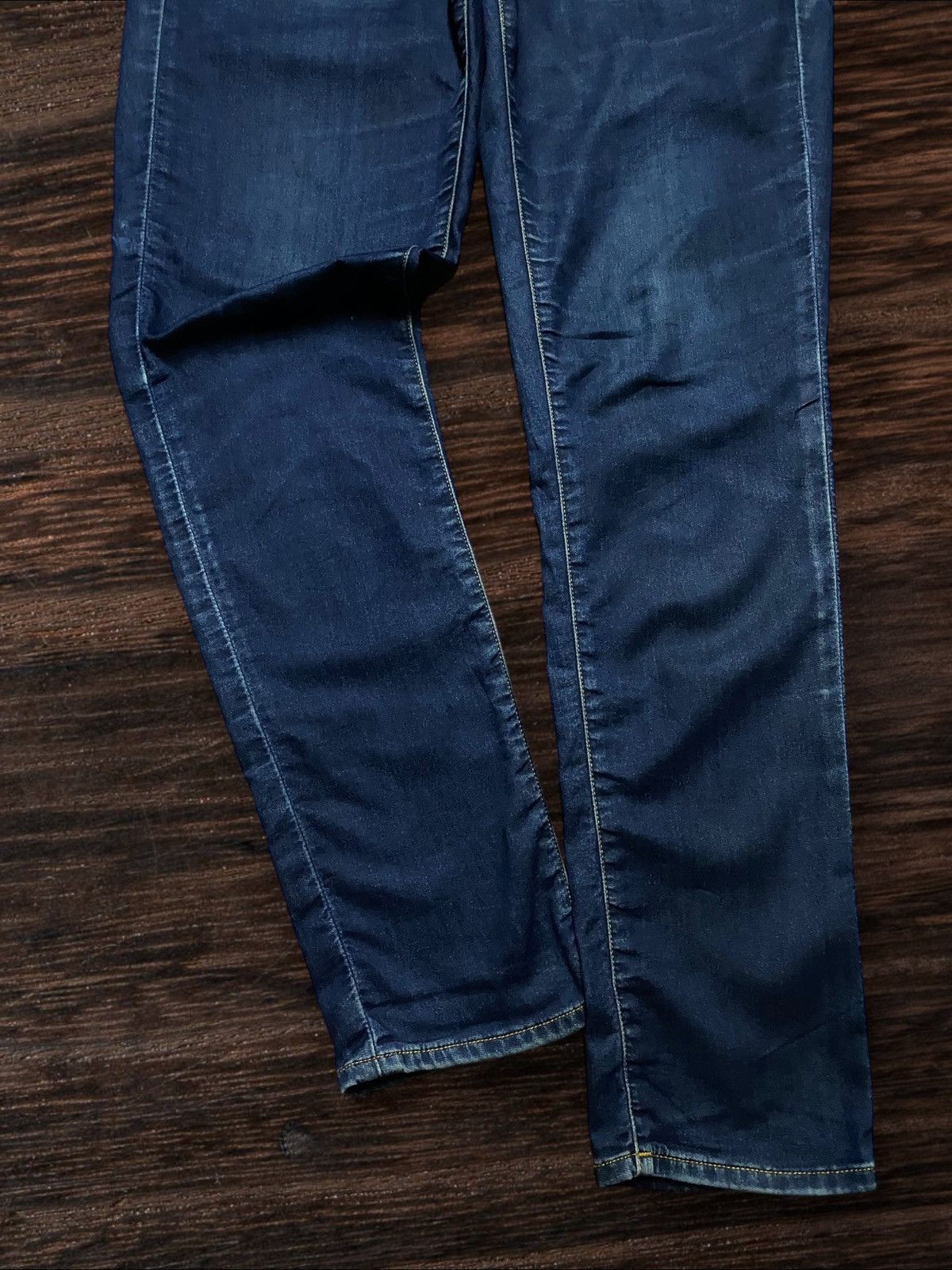 Vintage Jacob Cohen Blue Wash Distressed Slim Fits Jeans