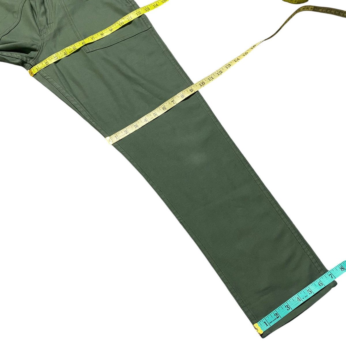 Japanese Brand Vintage GUNG HO Sateen Fatigue Pants Size US 30 / EU 46 - 18 Thumbnail