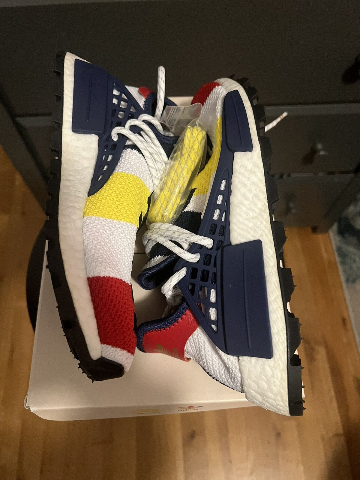 Adidas × Billionaire Boys Club × Humanrace Adidas X Pharrell X Billionaire Boys Club NMD Size US 8 / EU 41 - 3 Thumbnail