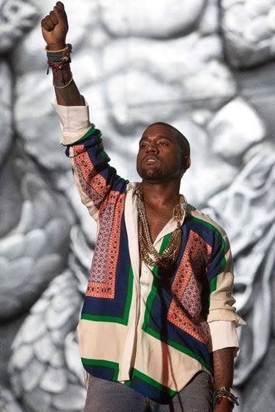 MNML MNML Kanye Coachella shirt grail white colour block pattern Size US L / EU 52-54 / 3 - 6 Thumbnail