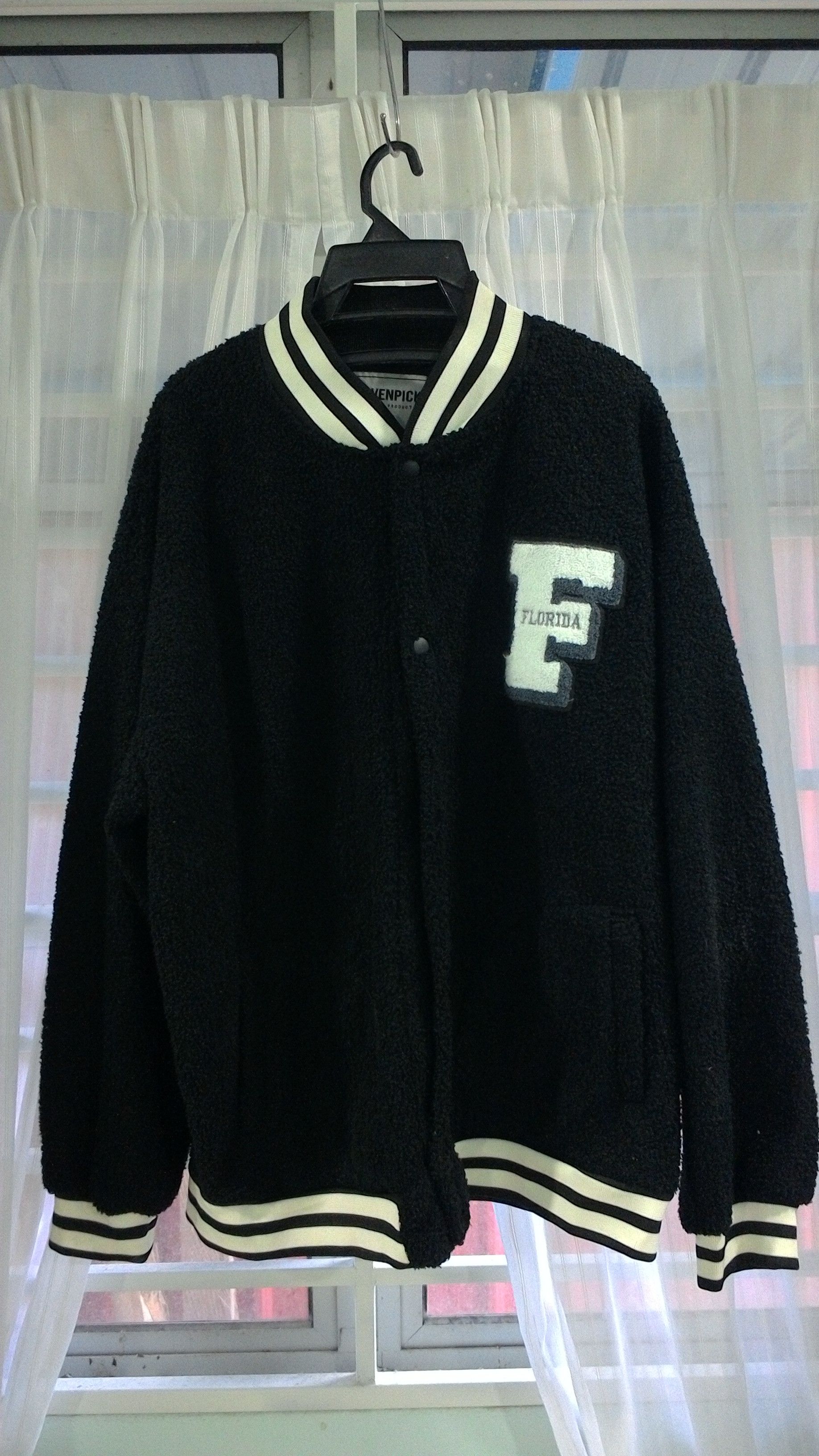 Japanese Brand Movenpick Black Varsity Jacket Size L / US 10 / IT 46 - 1 Thumbnail