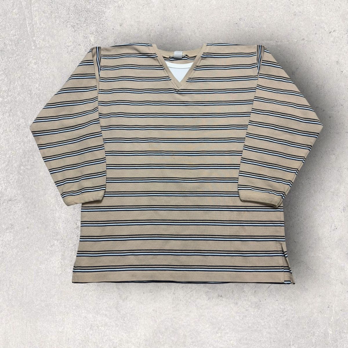 Vintage Vintage striped long sleeve shirt Size US M / EU 48-50 / 2 - 1 Thumbnail