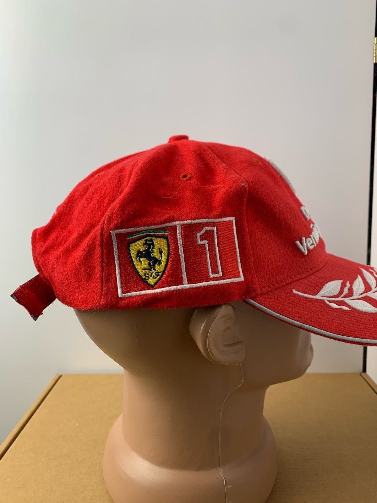 Ferrari × Vintage Vintage Ferrari cap racing logo Michael Schumacher Size ONE SIZE - 6 Thumbnail