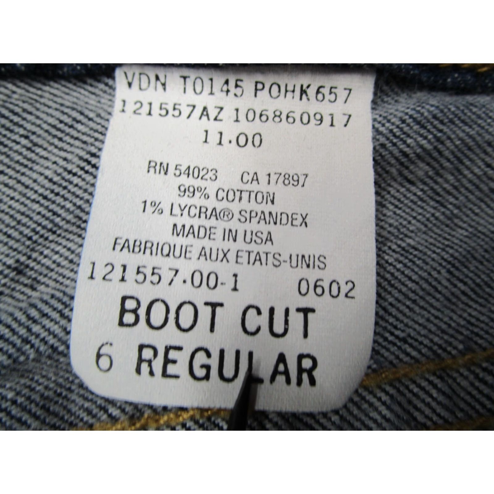 Gap VINTAGE Gap Jeans Women Bootcut Denim 6 Regular Blue Mid Rise 29x30 Dark Wash 5-Pocket Classic Womens Size 28" / US 6 / IT 42 - 3 Thumbnail