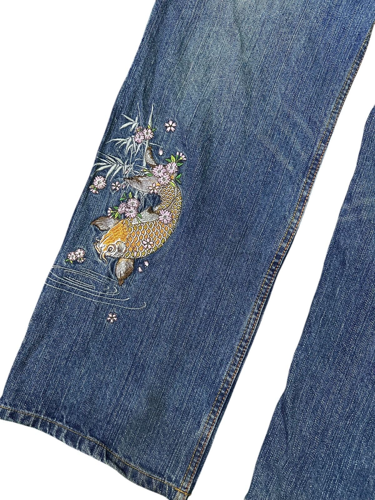 Kapital 💥Sukajan Style💥 JapaneseBrand Villast Denim Sukajan💥 Size US 34 / EU 50 - 3 Thumbnail