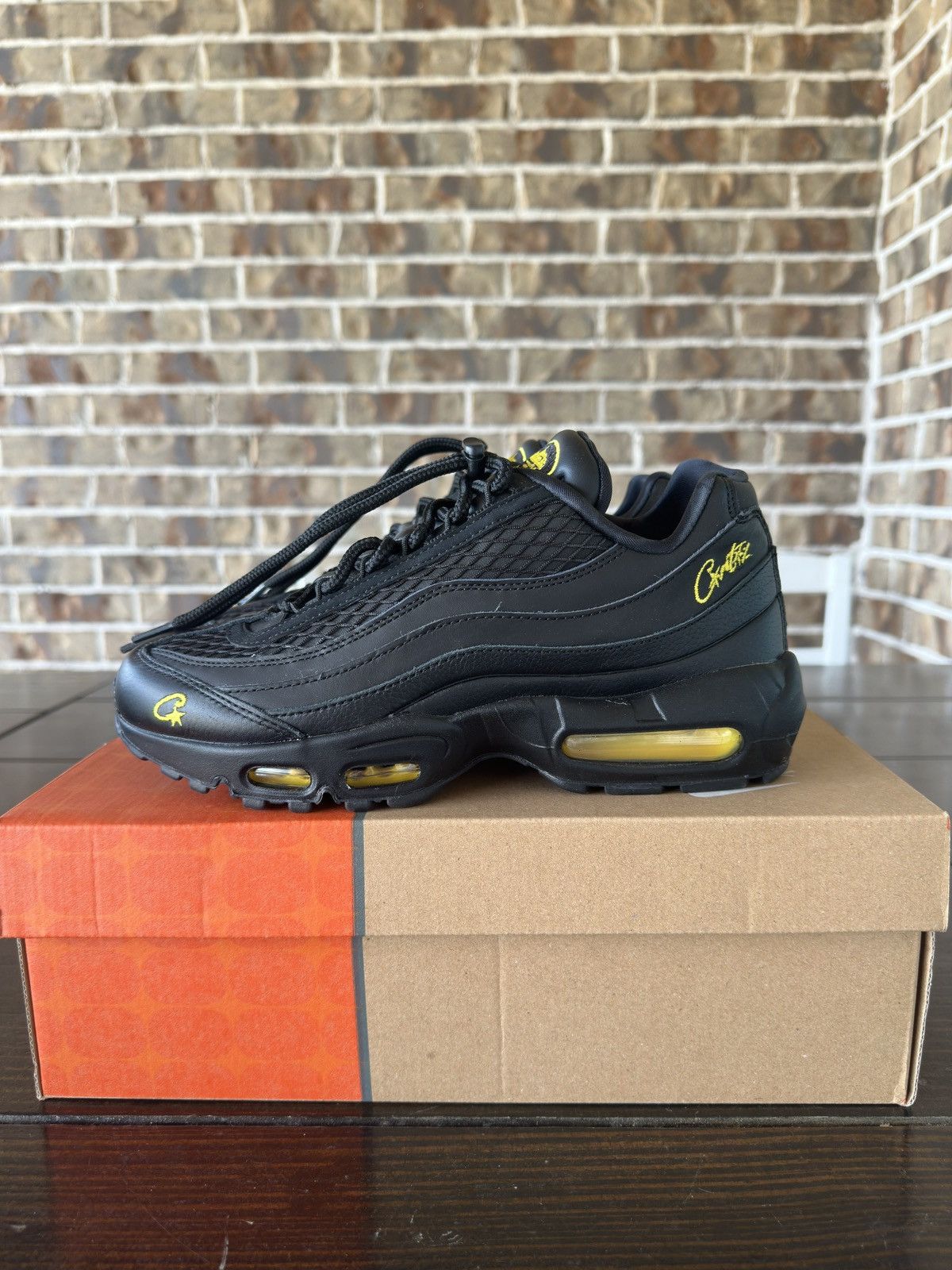 Corteiz × Nike Corteiz x Nike Air Max 95 Honey Black Size US 8 / EU 41 - 5 Thumbnail