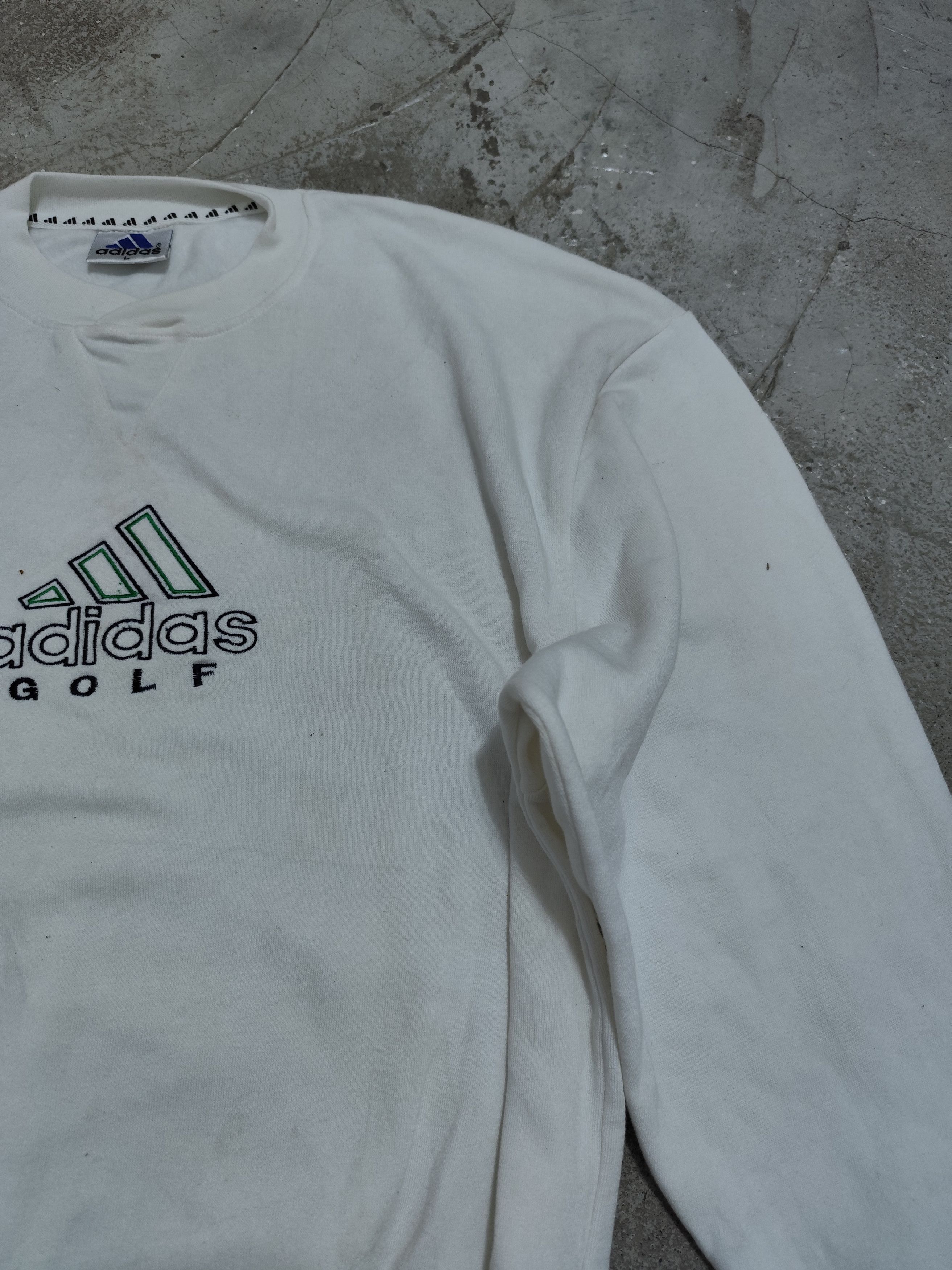Adidas Vintage adidas golf sweatshirt/ crewneck Size US L / EU 52-54 / 3 - 10 Thumbnail