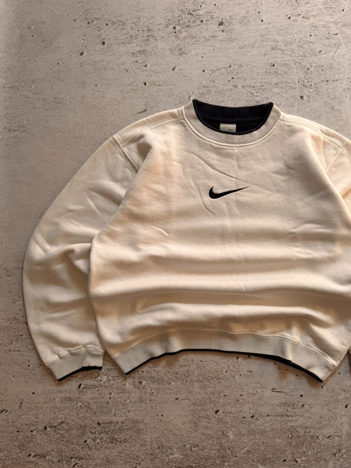 Nike × Vintage NIKE VINTAGE CENTER LOGO OVERSIZE BOXY SWEATSHIRT Size US M / EU 48-50 / 2 - 2 Thumbnail