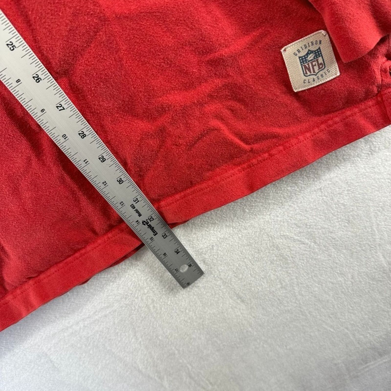 NFL × Reebok × Vintage Vintage Kansas City Chiefs Rugby Polo Shirt mens 2XL Red y2k Size US XXL / EU 58 / 5 - 6 Thumbnail