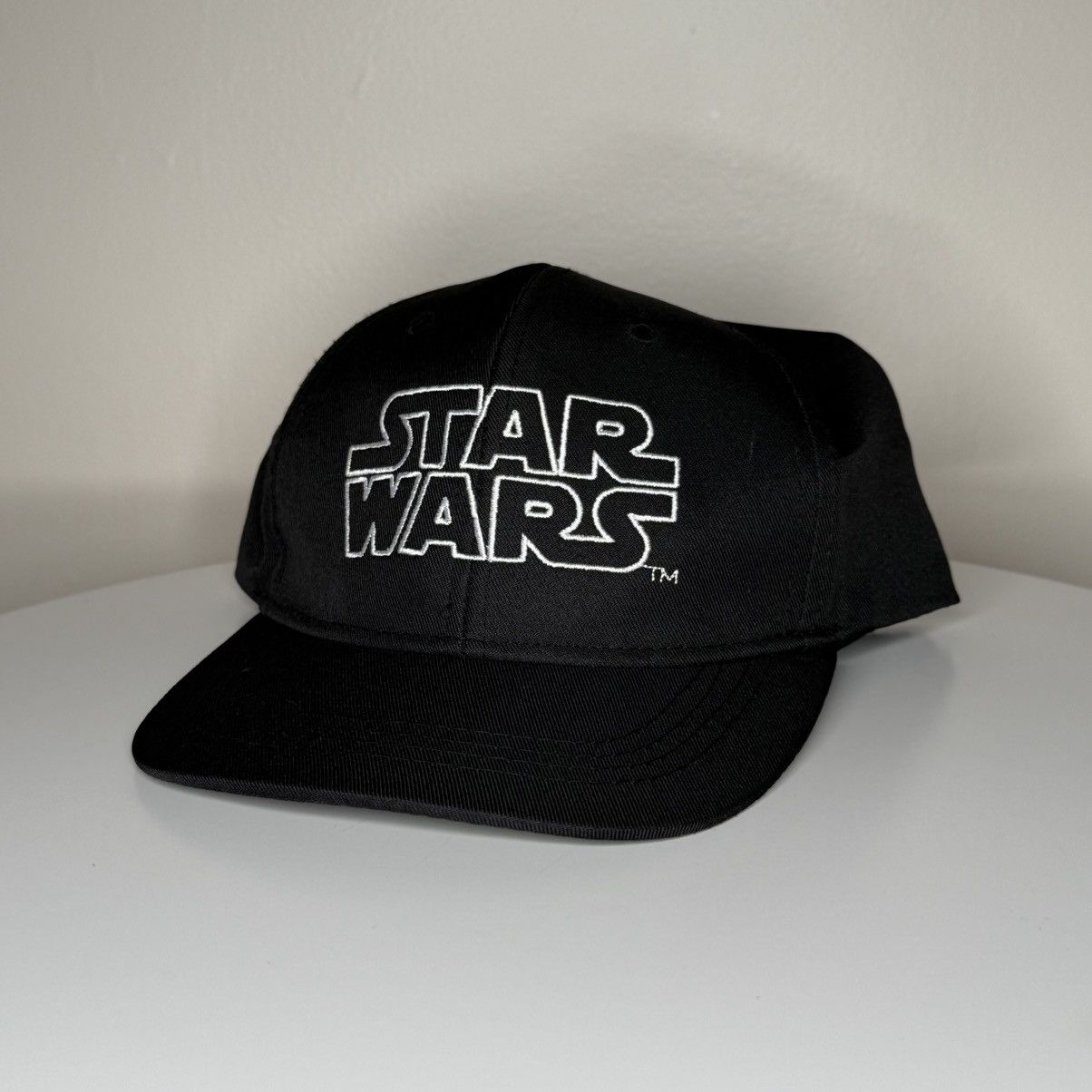 Star Wars Star Wars Black Baseball Cap Lucasfilm Adjustable OS Hat Size ONE SIZE - 2 Thumbnail