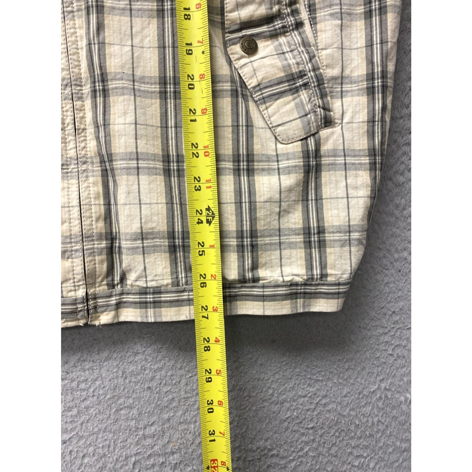 Izod Vintage Izod Men Tan Lined Plaid Bomber Jacket Small Classic Fit /155-9 Size US M / EU 48-50 / 2 - 7 Thumbnail