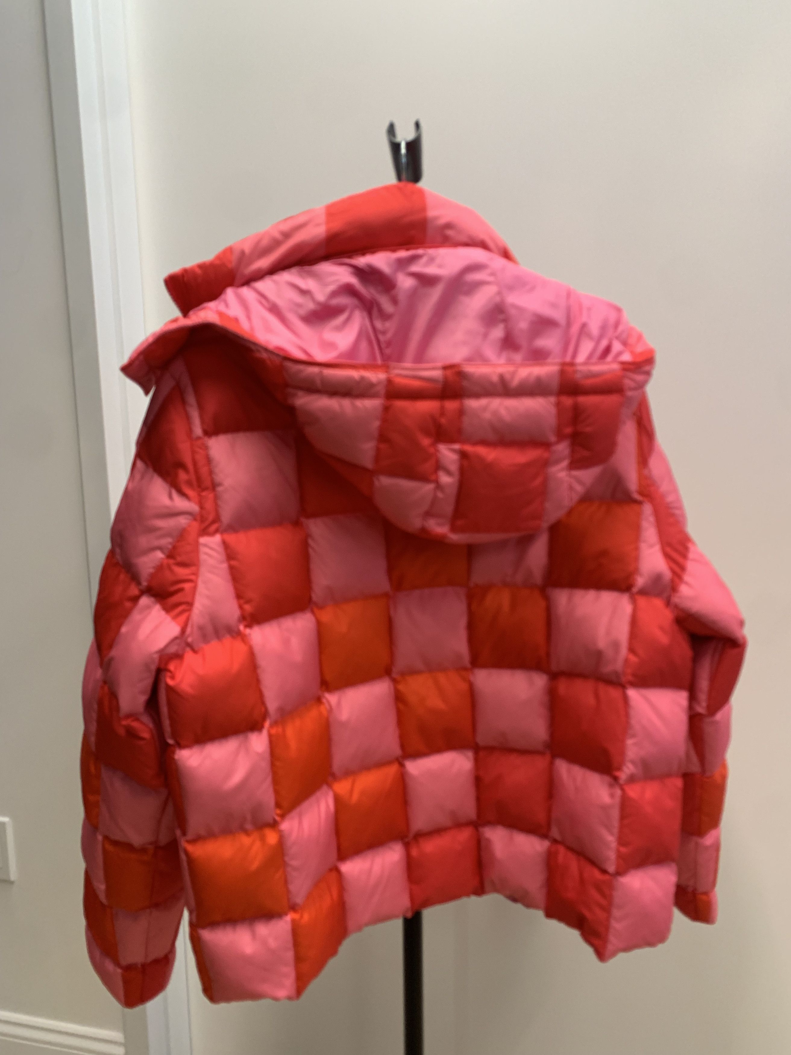 ERL ERL Hooded quilted padded checked shell jacket Size US M / EU 48-50 / 2 - 5 Thumbnail