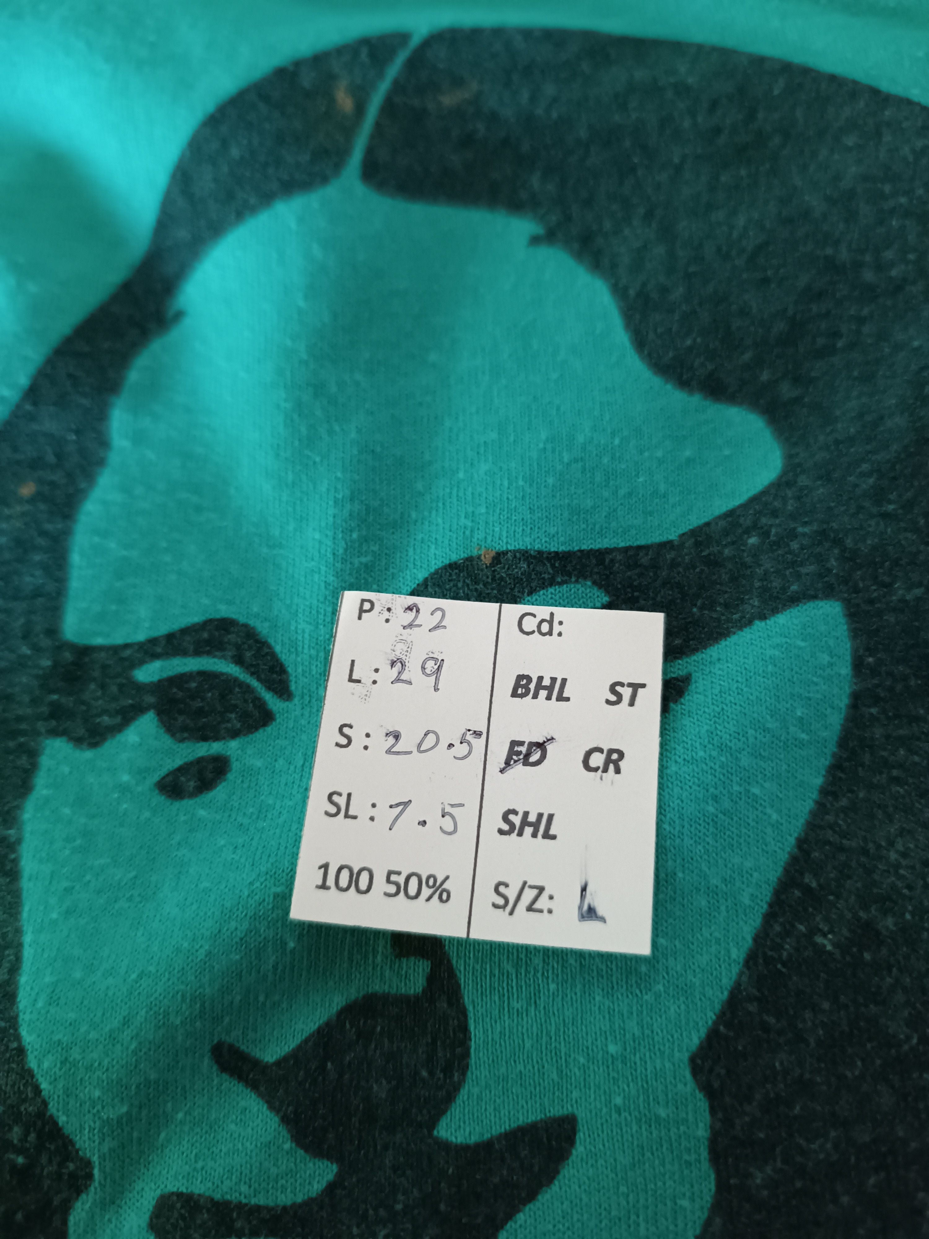 Vintage VINTAGE FADED MONALISA WISDOM ADULTS HUMOR TEE Size US L / EU 52-54 / 3 - 13 Thumbnail