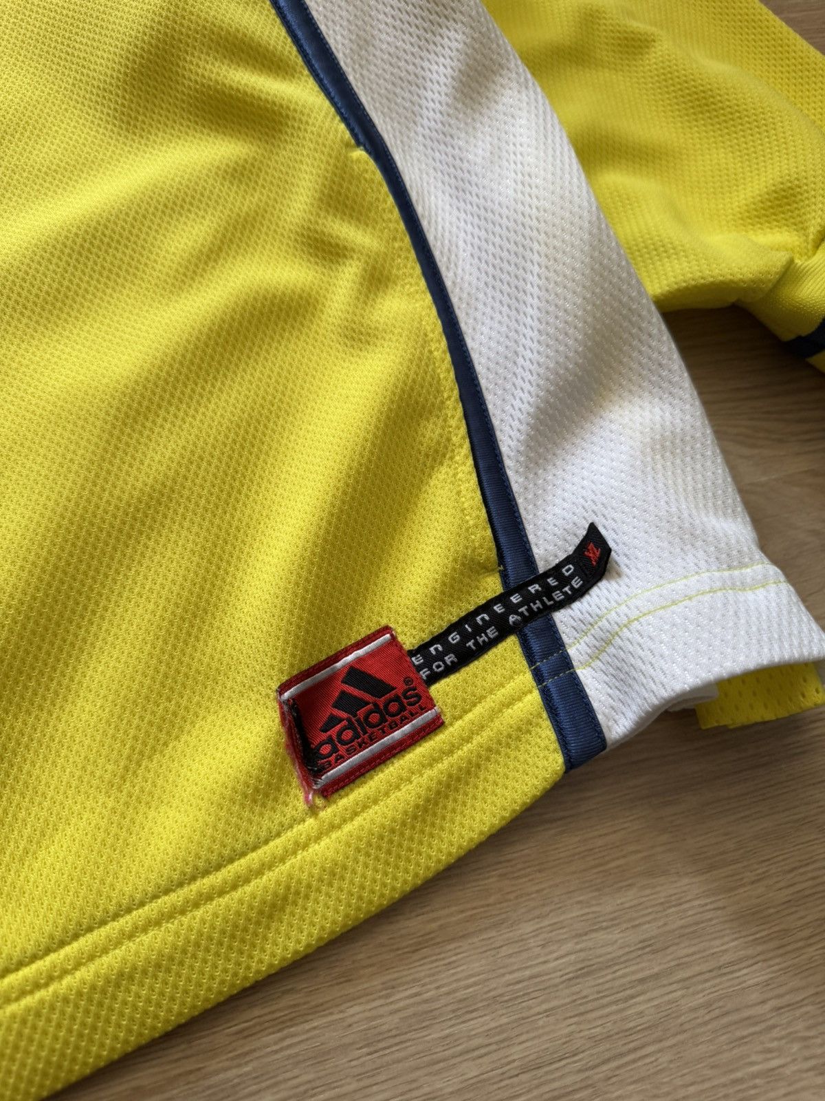Vintage Vintage 00s Adidas Basketball NBA Baggy Full Zip Long Sleeve Size US XL / EU 56 / 4 - 2 Thumbnail