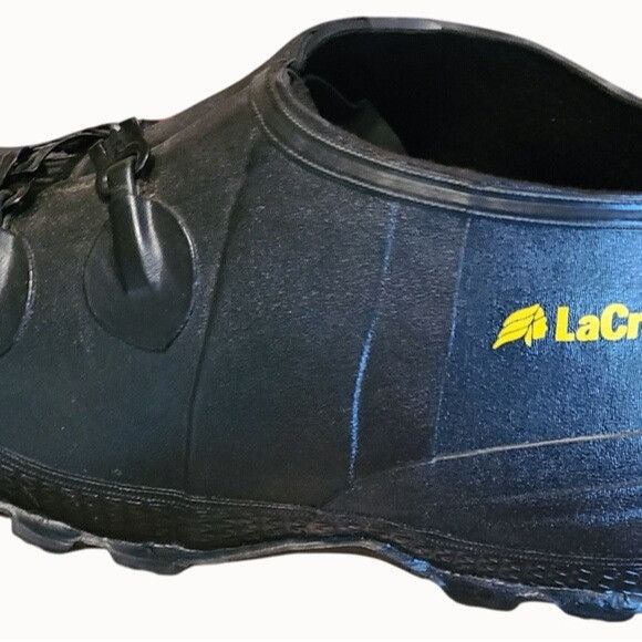 Other LaCrosse Men's Black Rubber Rain or Snow Over the Boot or Sh Size US 9 / EU 42 - 13 Thumbnail