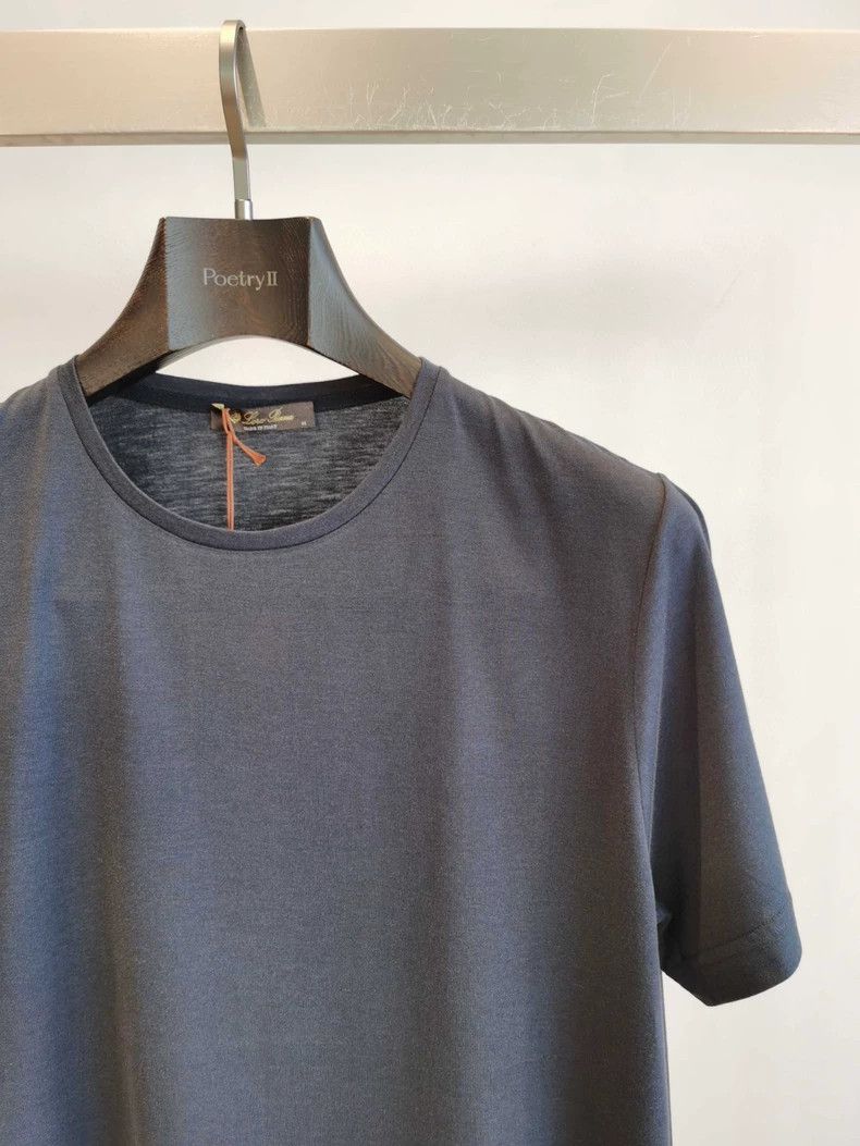 Loro Piana LORO PIANA Men's short-sleeved T-shirt Size US M / EU 48-50 / 2 - 3 Thumbnail