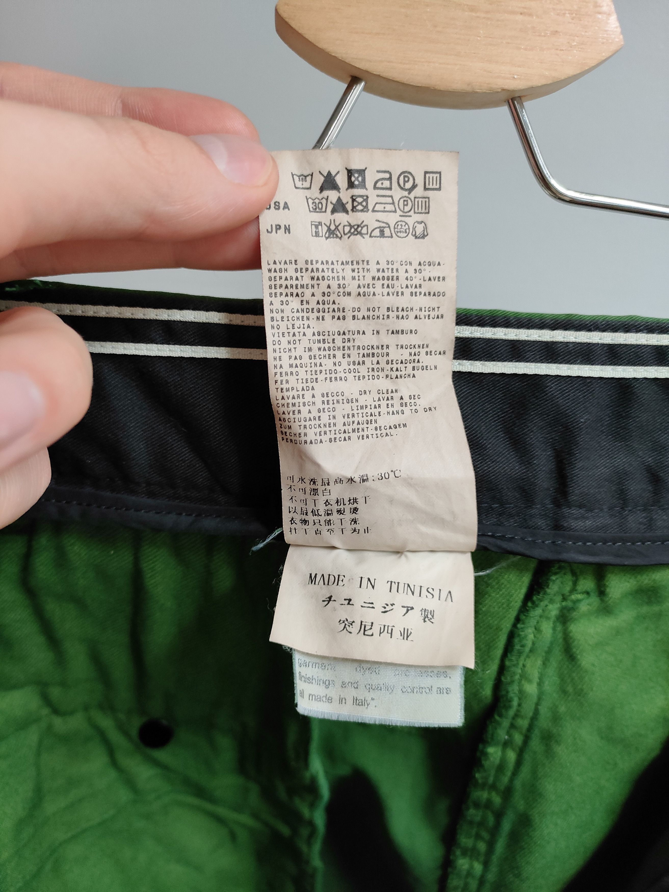 Stone Island A/W 2008 Stone Island green chino pants Size US 36 / EU 52 - 12 Thumbnail